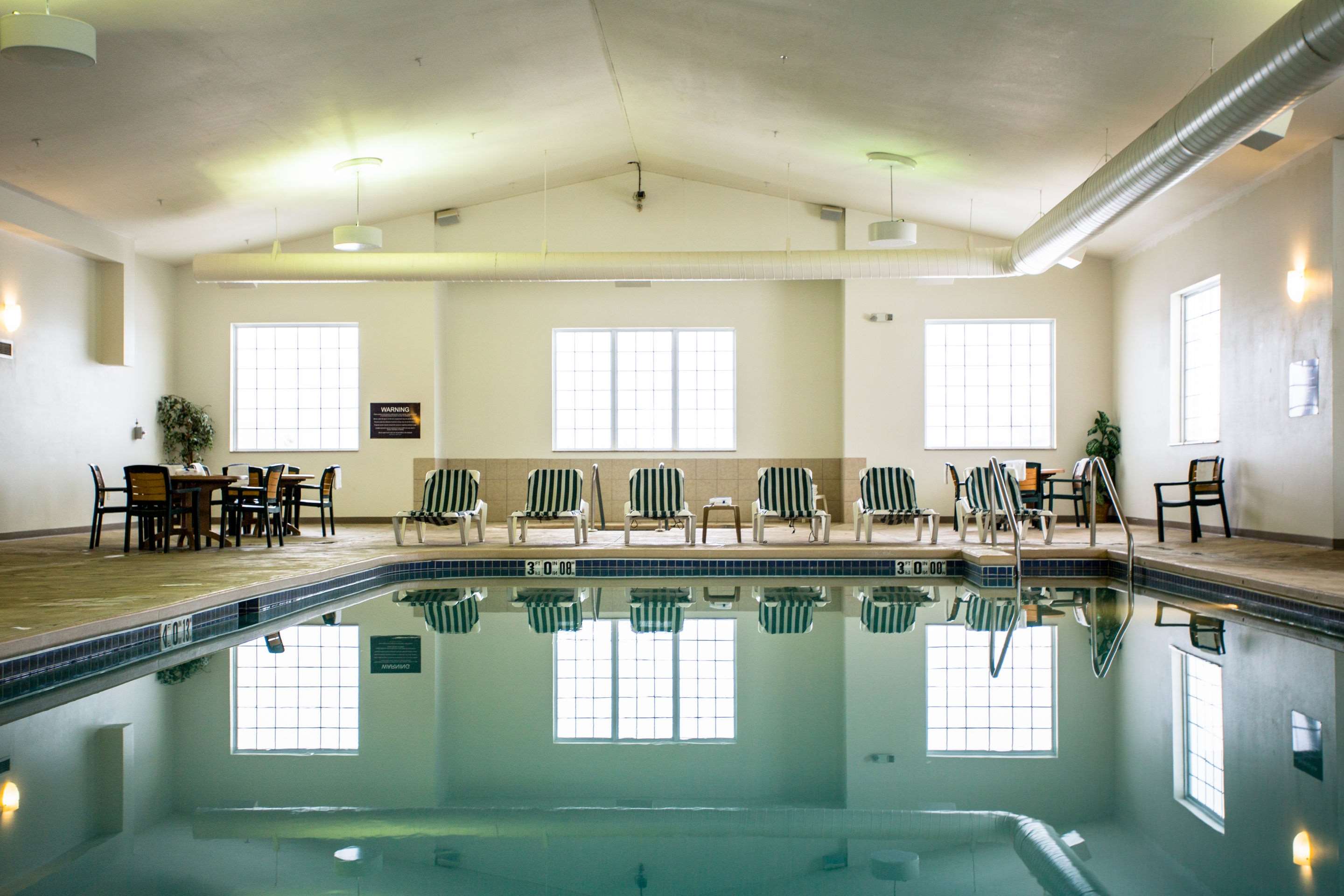 Indoor pool | Sleep Inn & Suites Conference Center Eau Claire