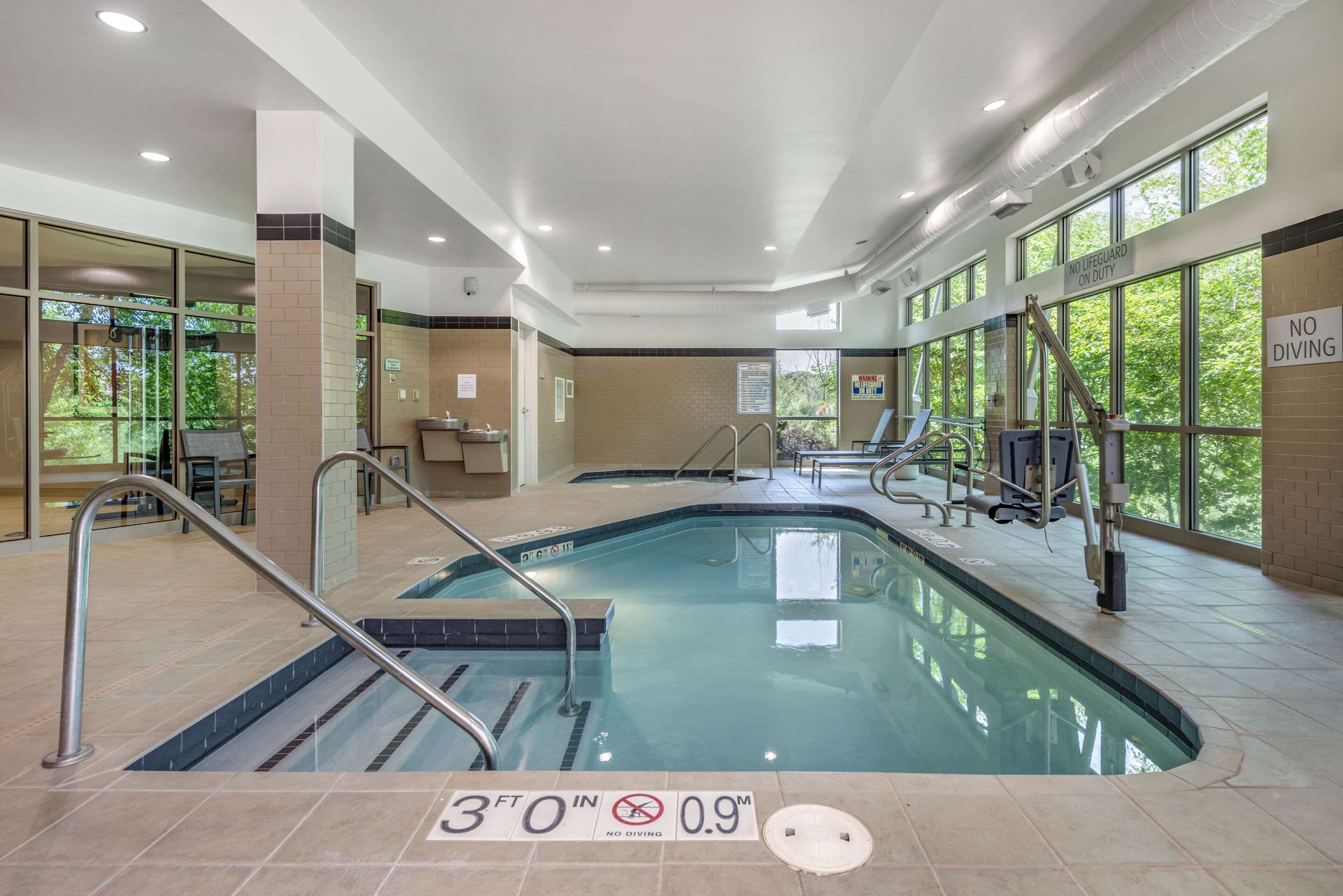 Indoor heated pool | Cambria Hotel Madison East