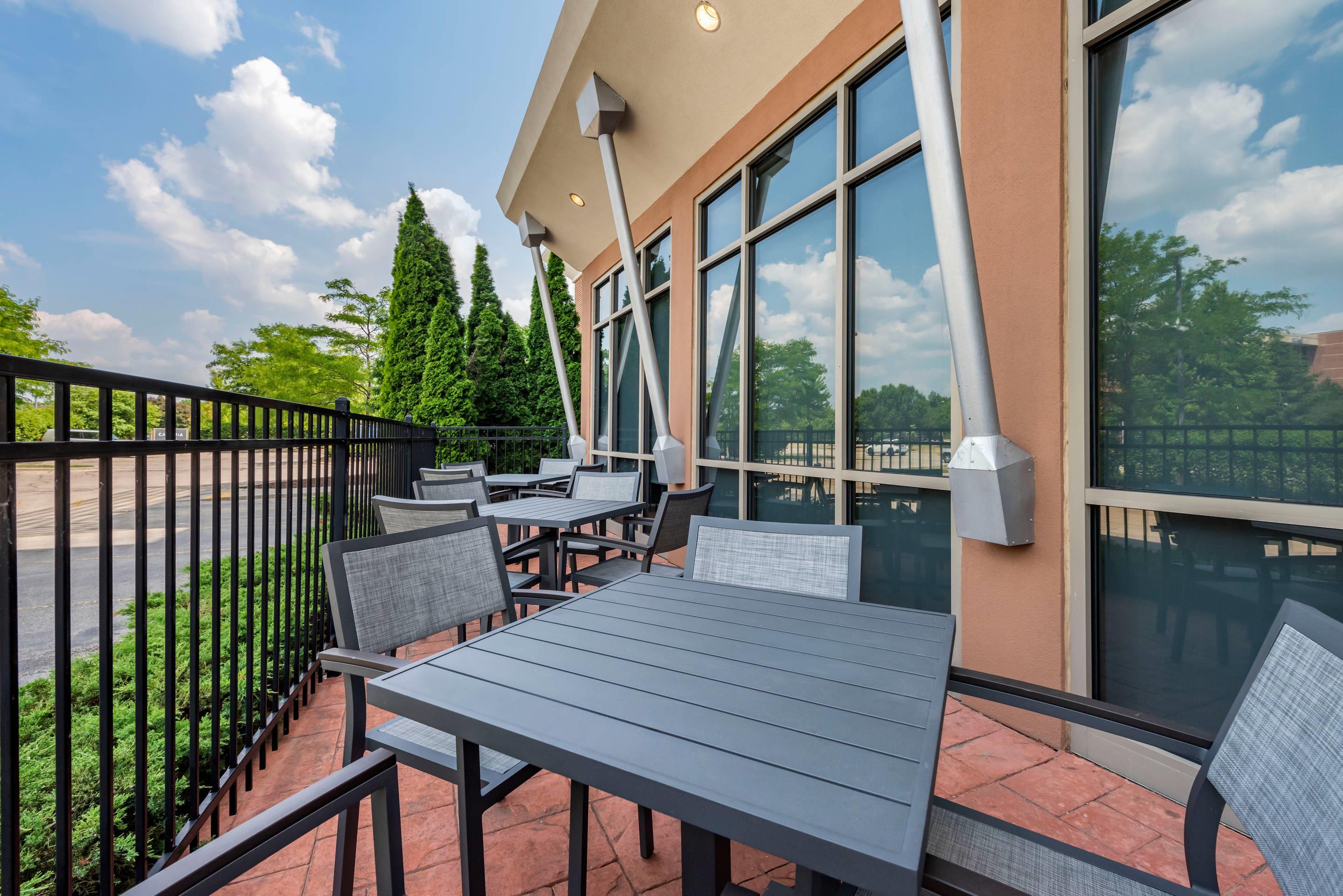 Hotel patio | Cambria Hotel Madison East