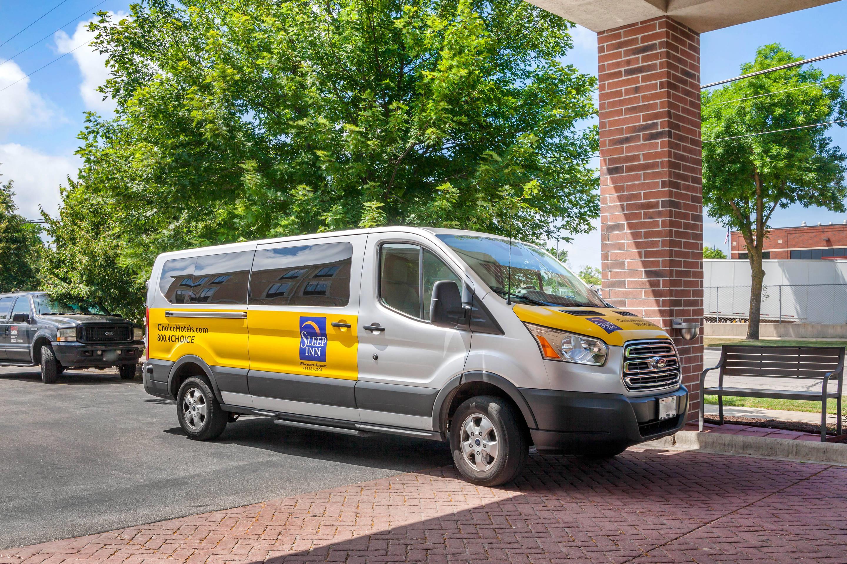 Shuttle | Sleep Inn & Suites Airport Milwaukee