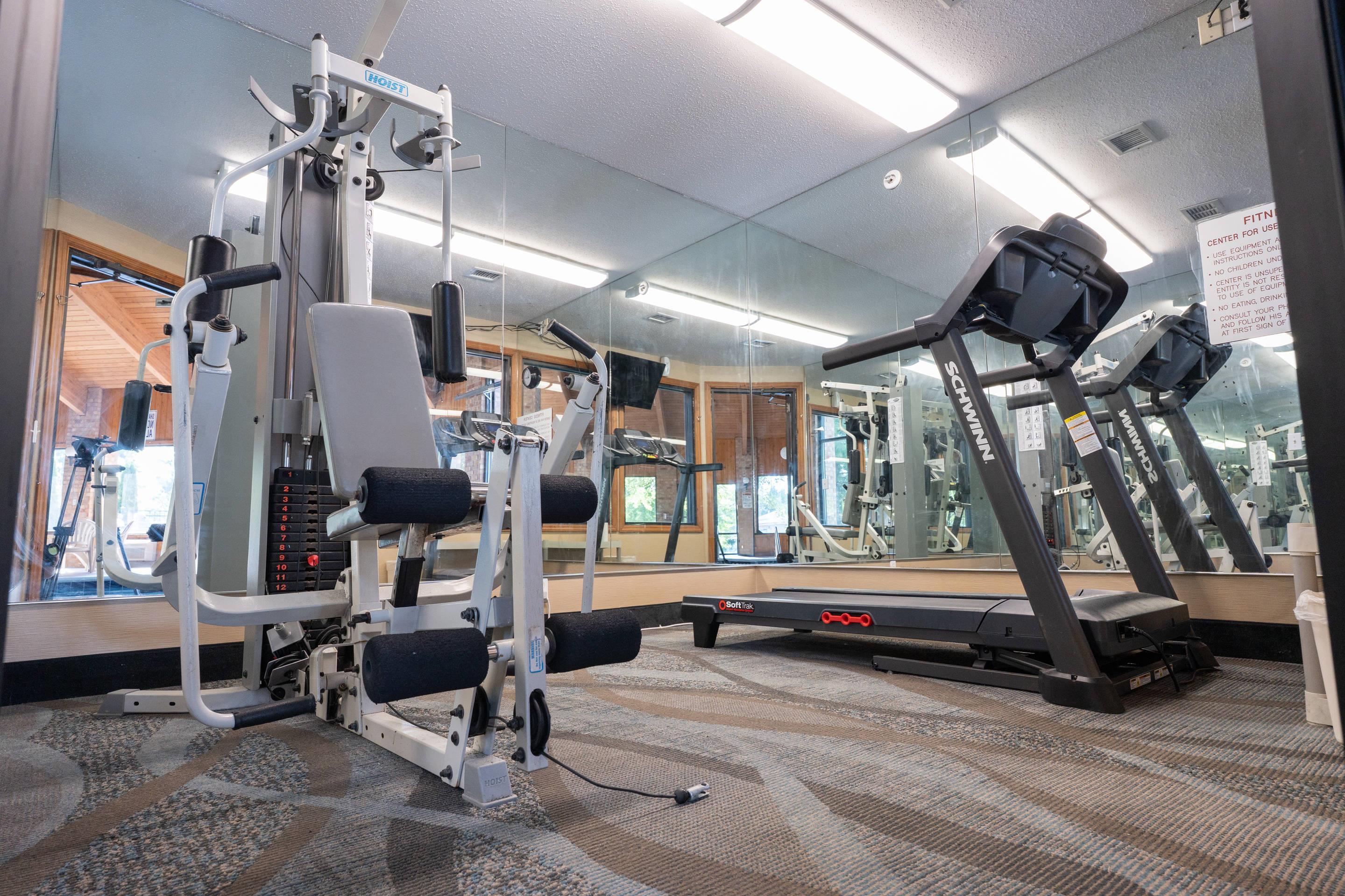 Fitness center | Quality Inn & Suites Sun Prairie Madison East