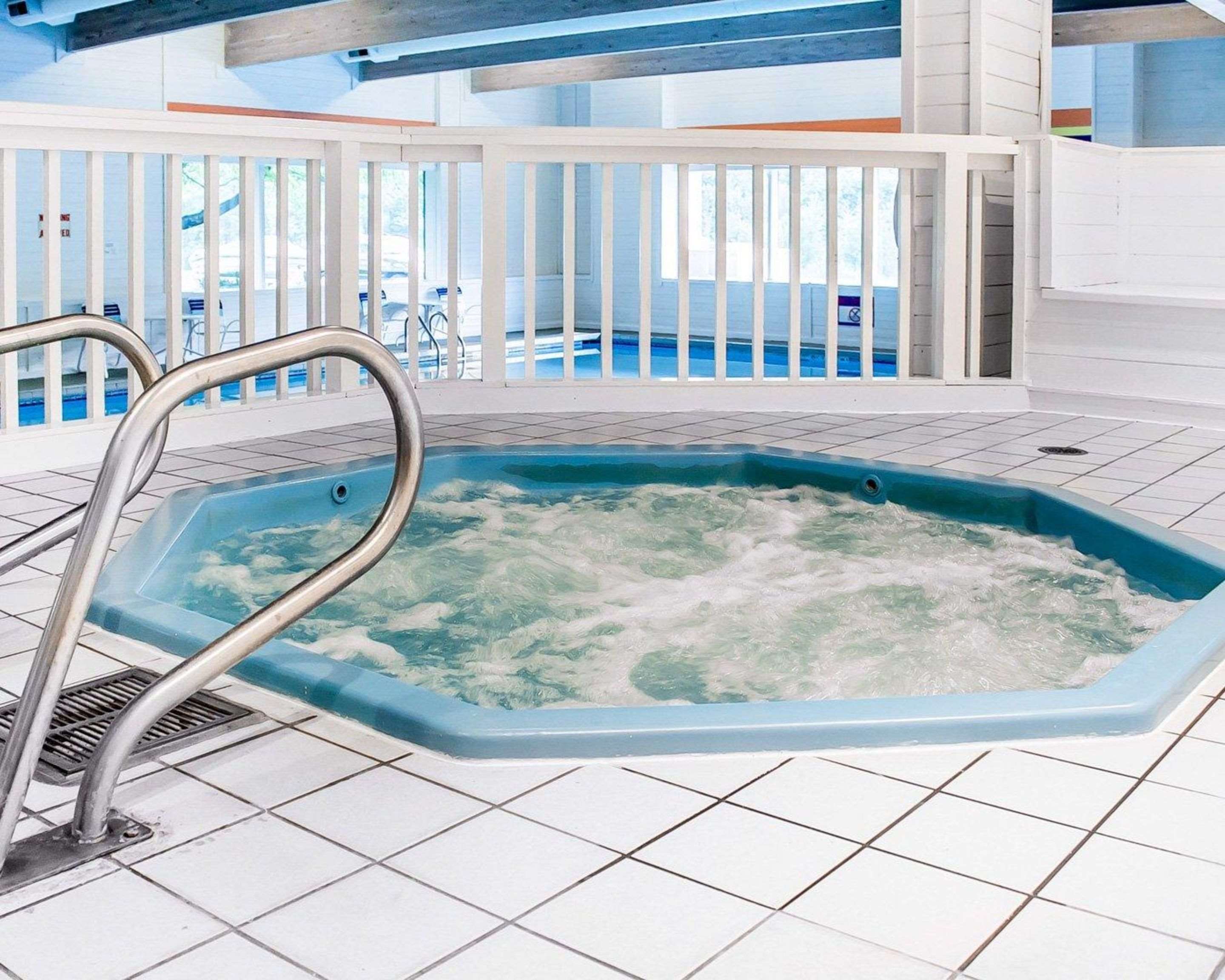 Relax in the hot tub