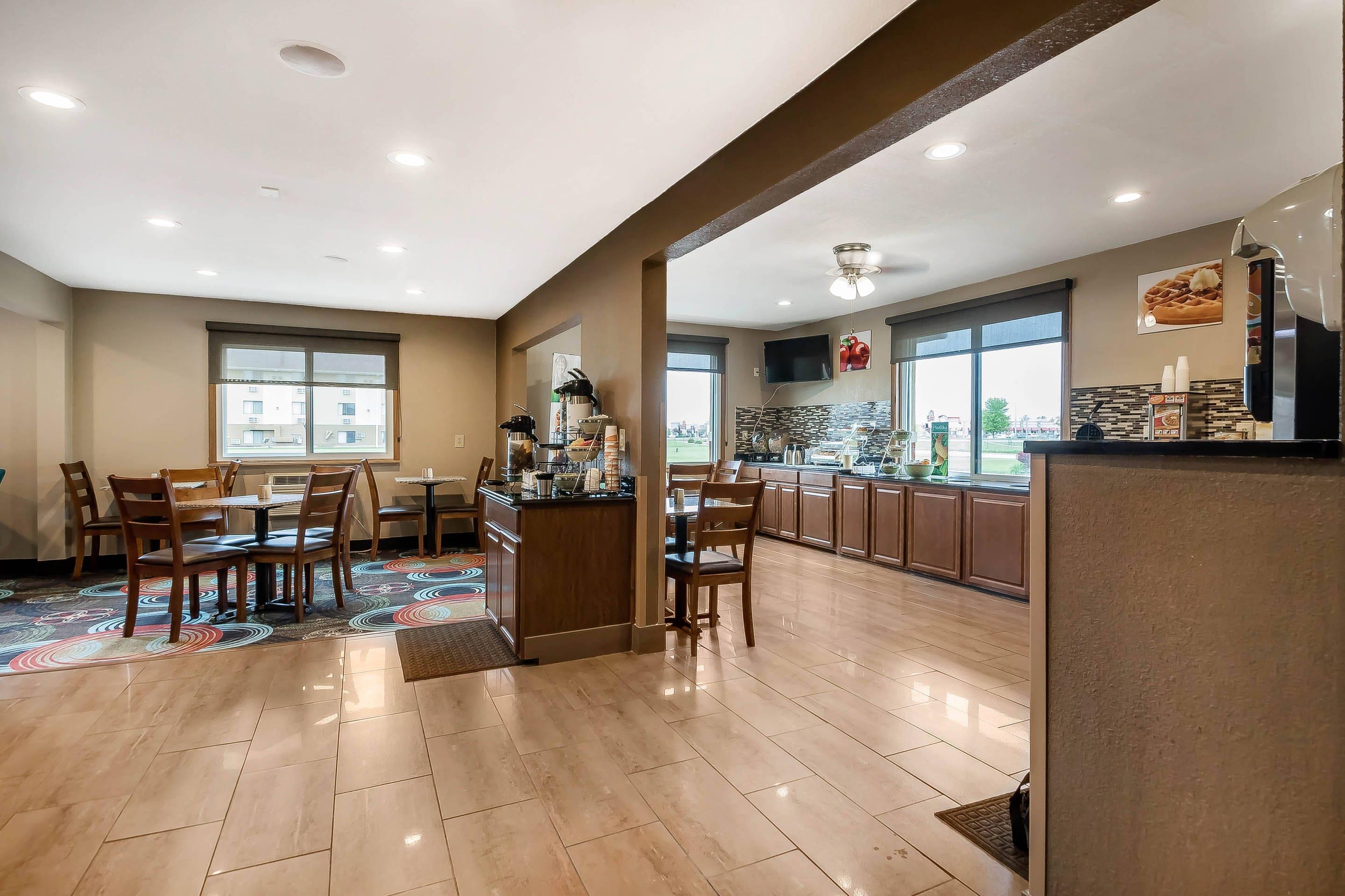 Breakfast area