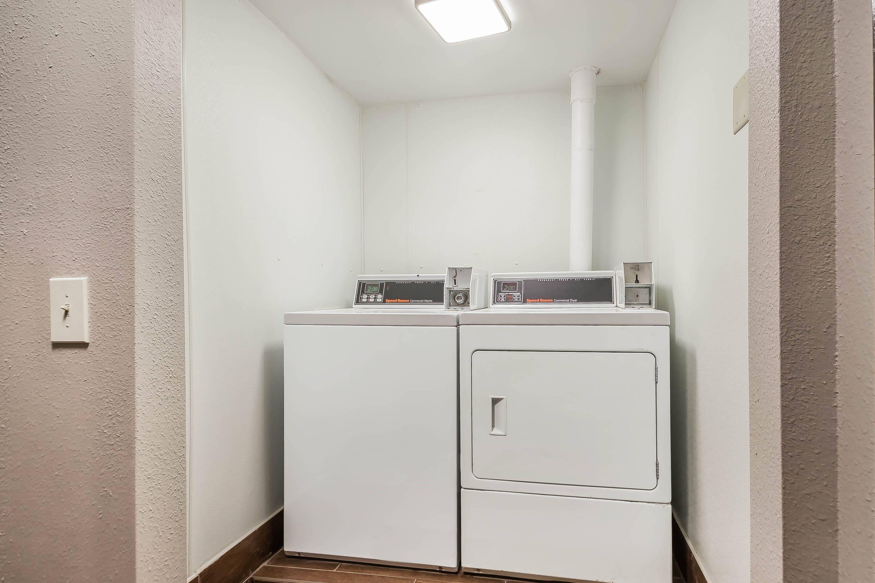 Guest laundry facilities