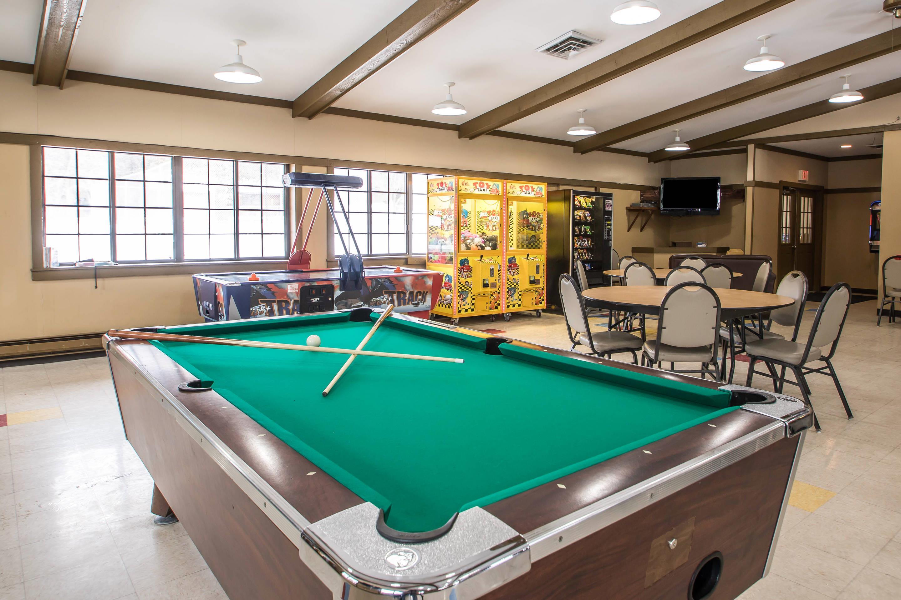 Billiards room