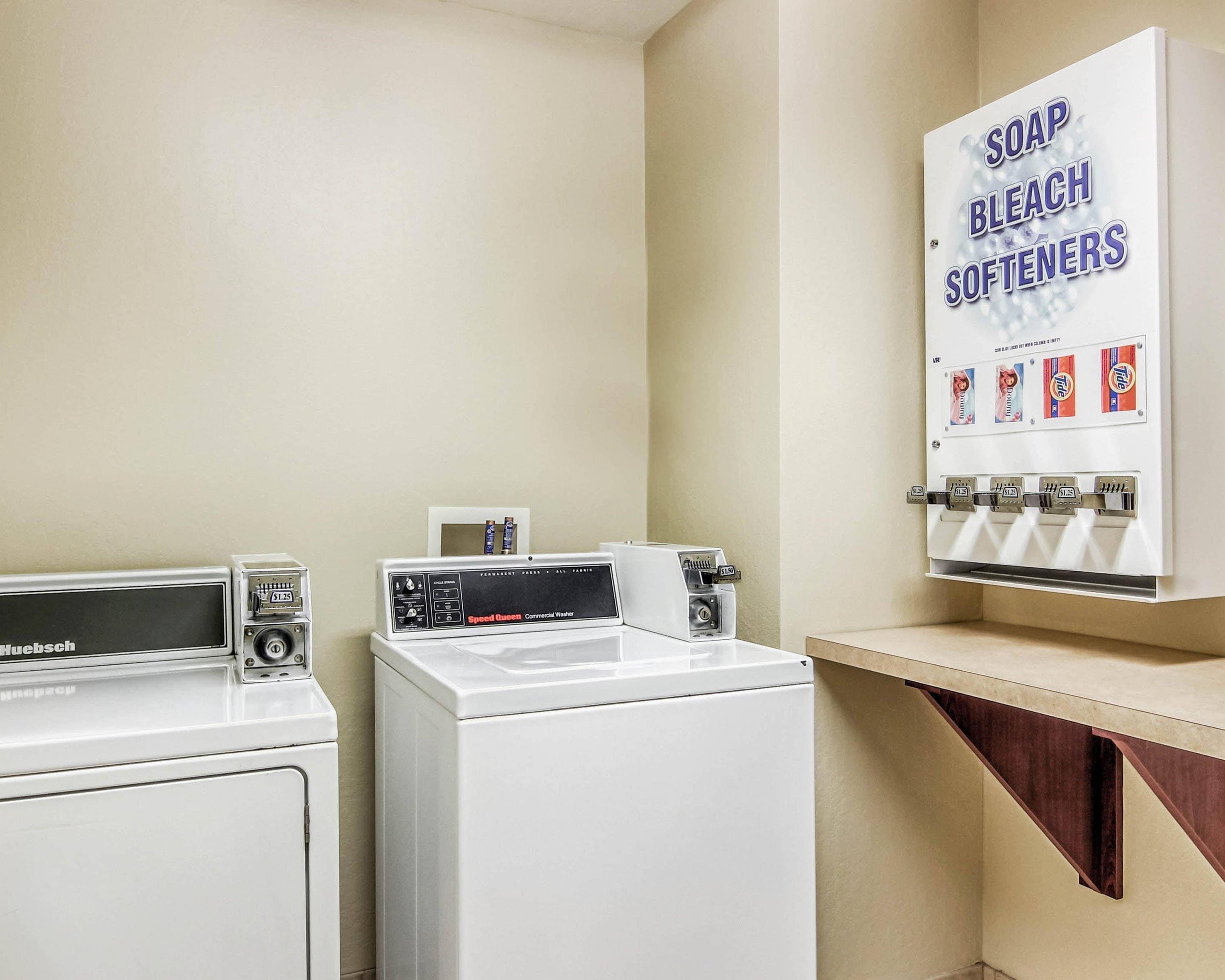 Guest laundry facilities