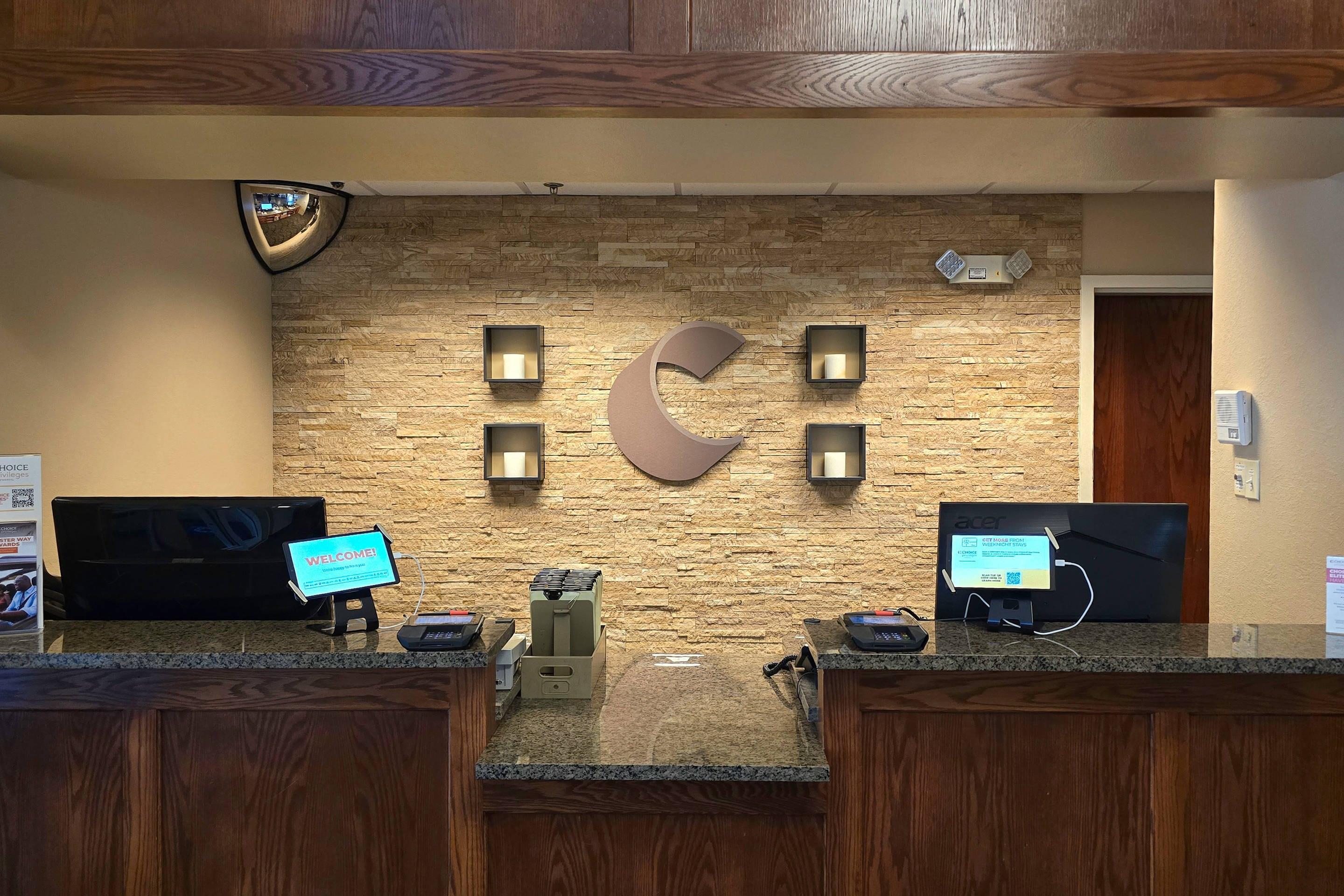 Front desk