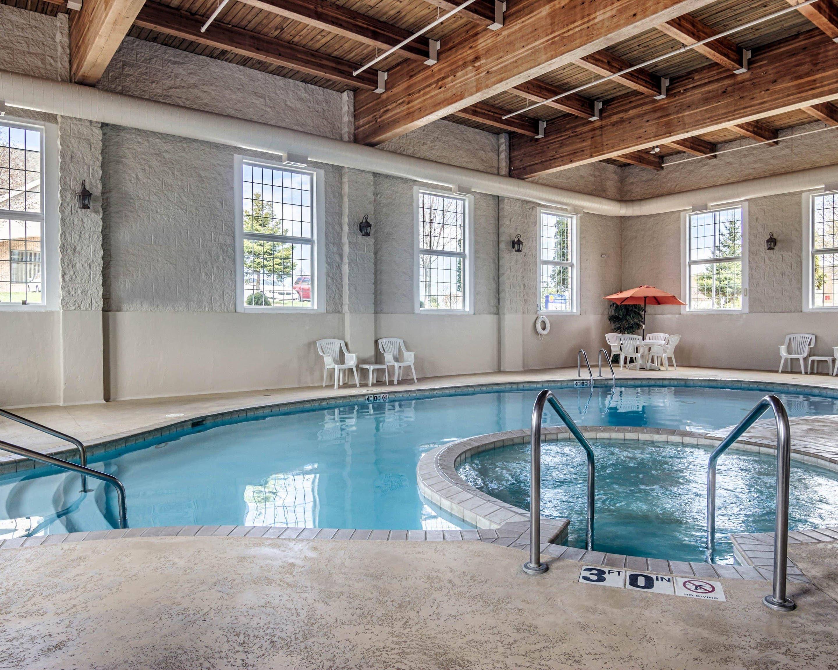 Relax in the hot tub