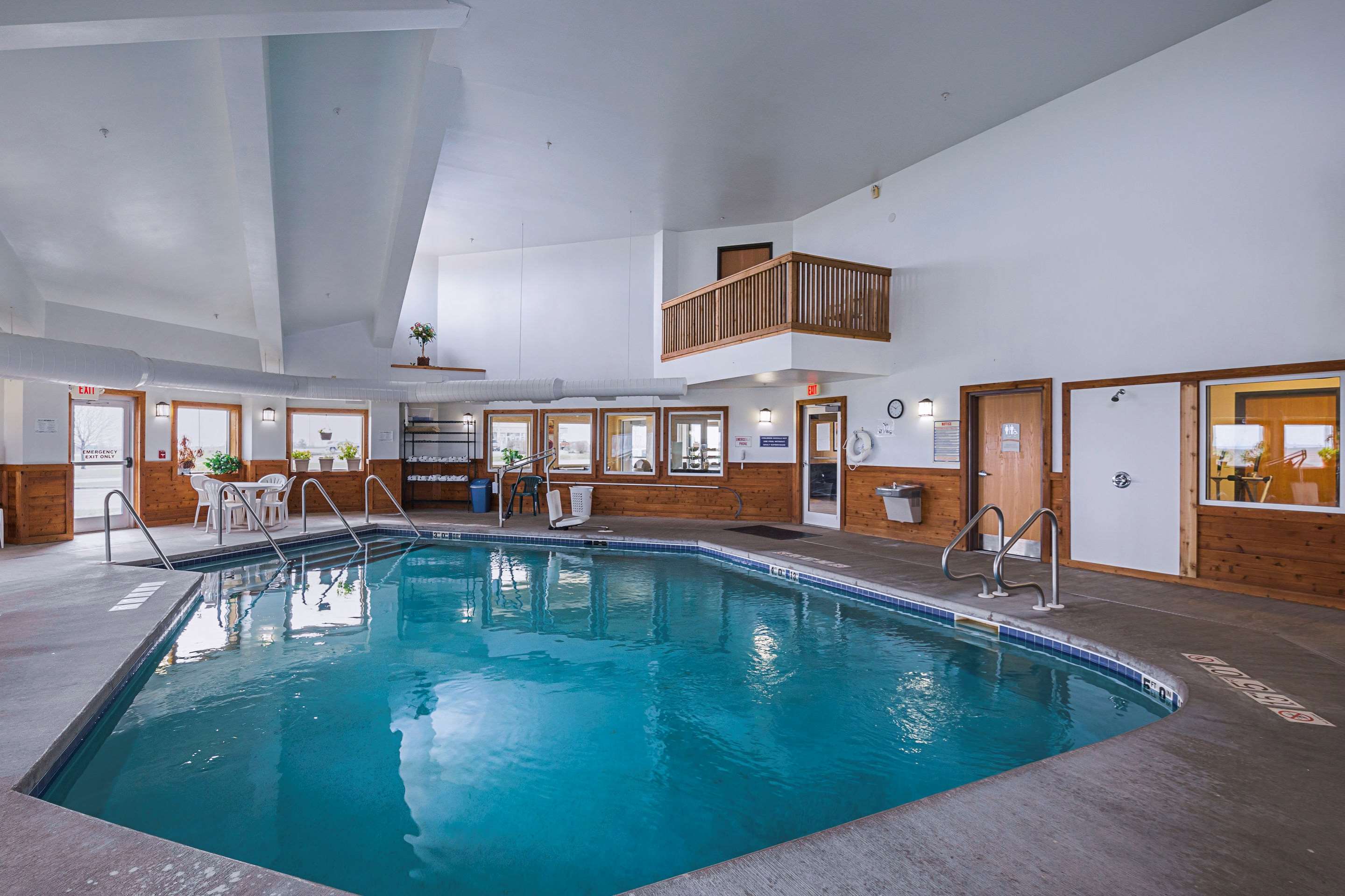 Indoor heated pool