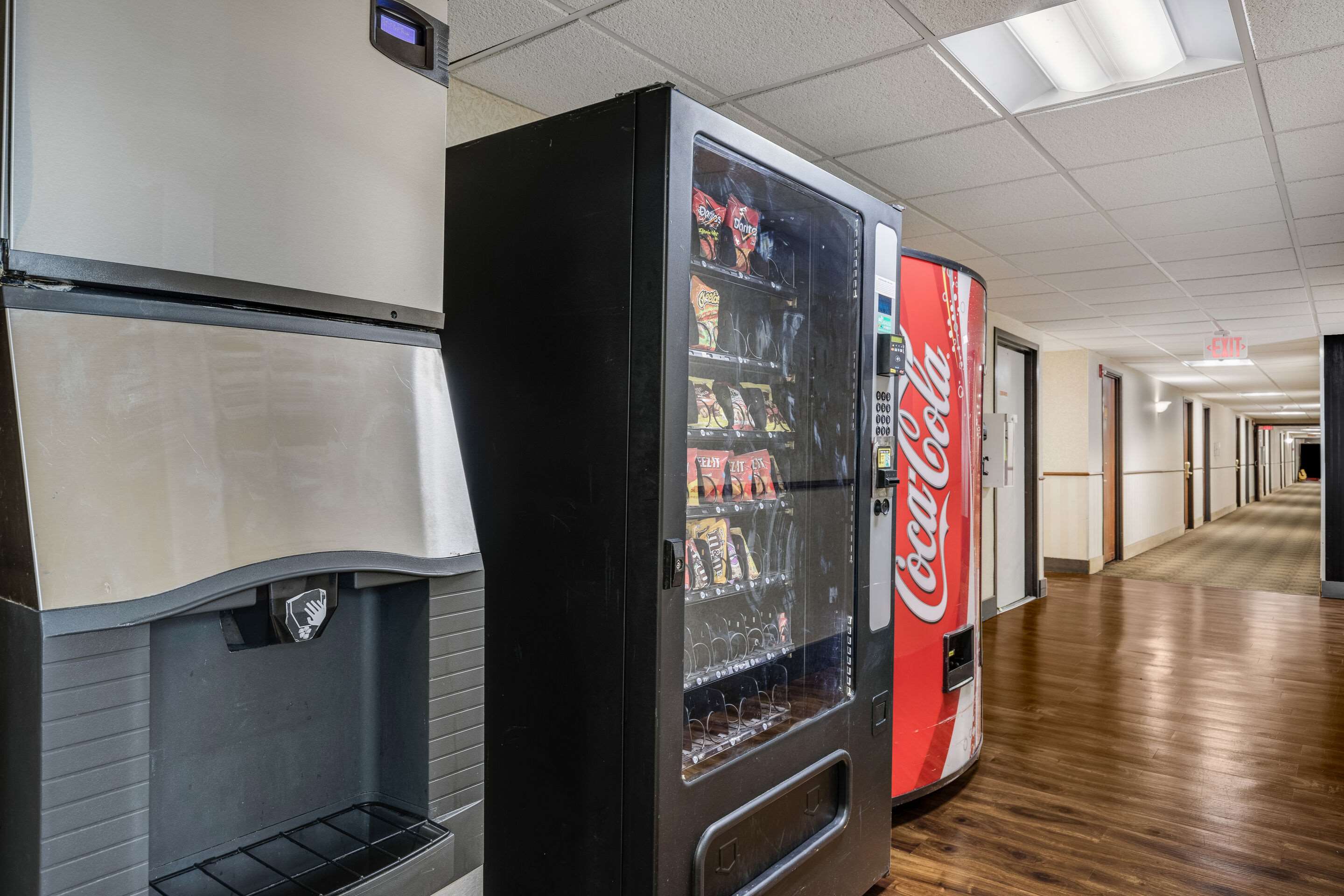 Hotel vending area
