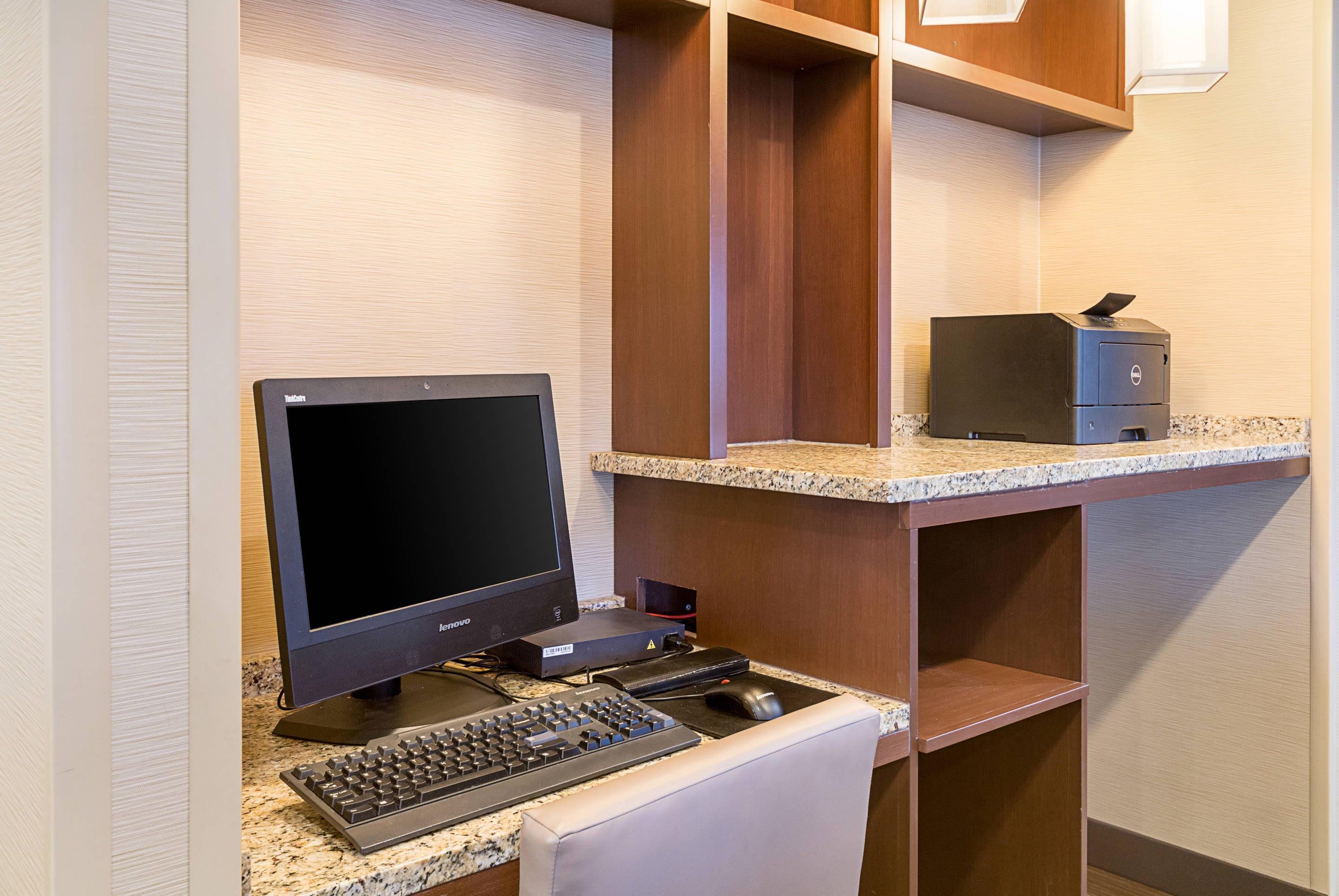 Hotel business center | Comfort Inn Barboursville near Huntington Mall area