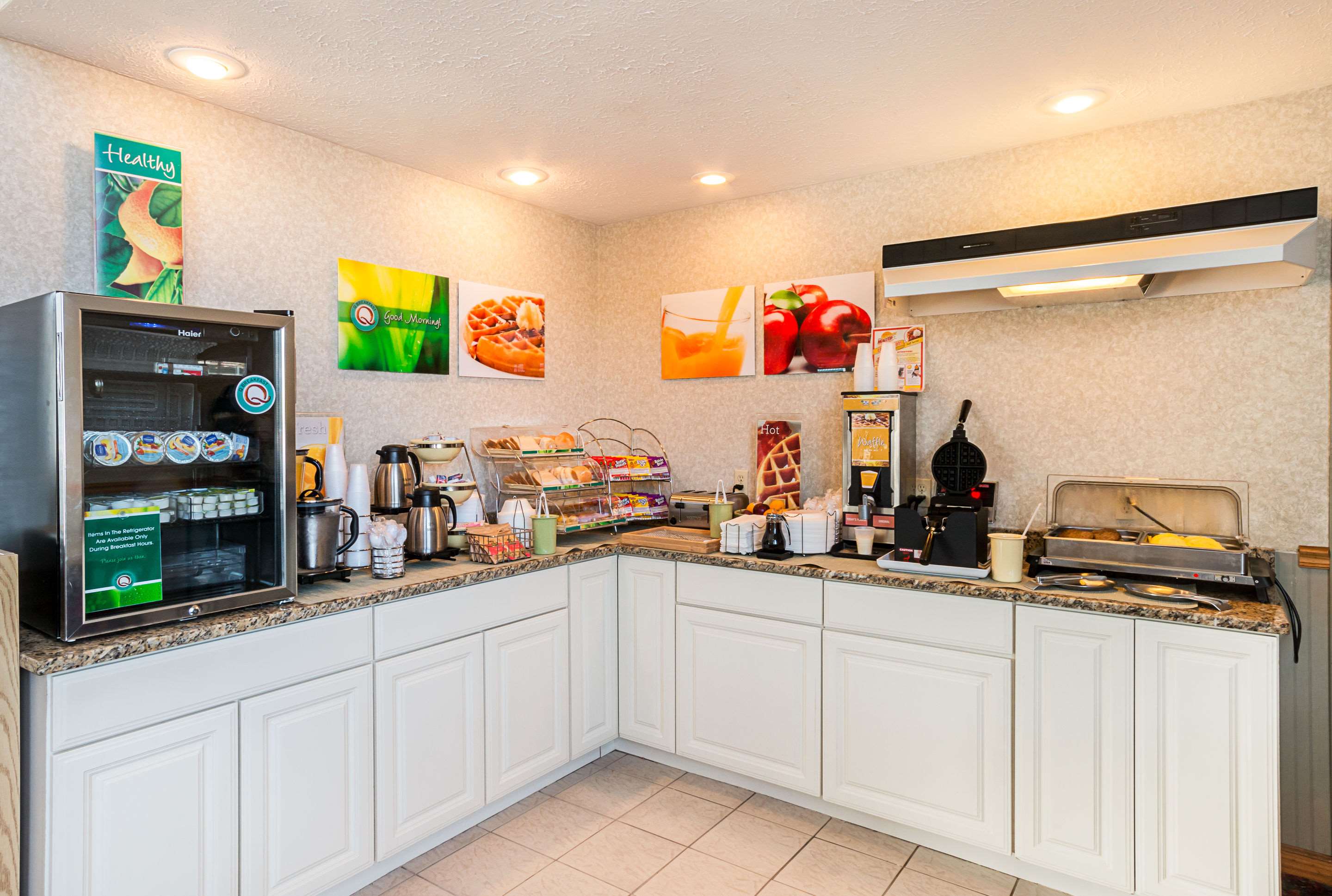 Assorted breakfast items | Quality Inn