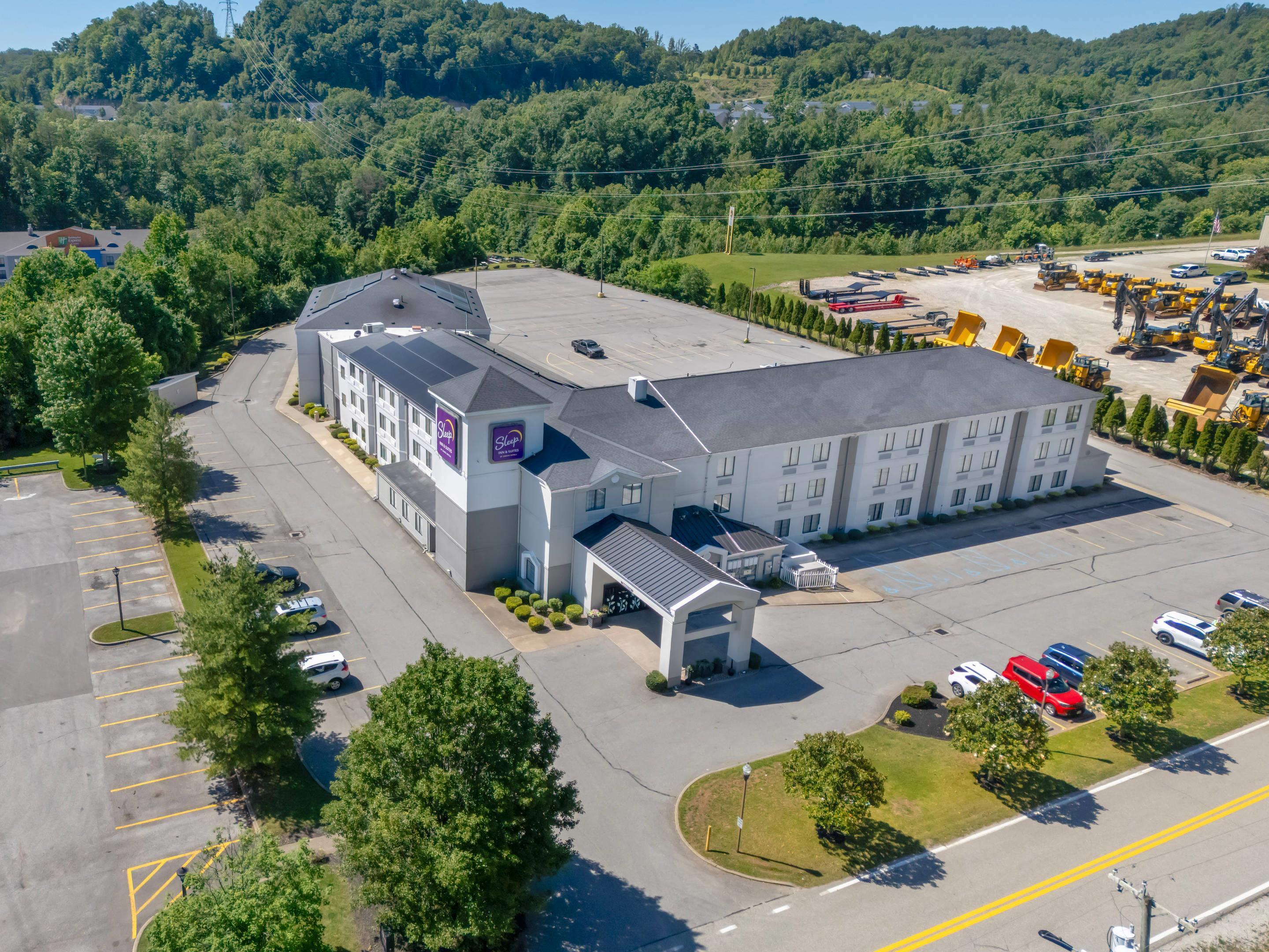 Aerial View | Sleep Inn & Suites Cross Lanes - South Charleston