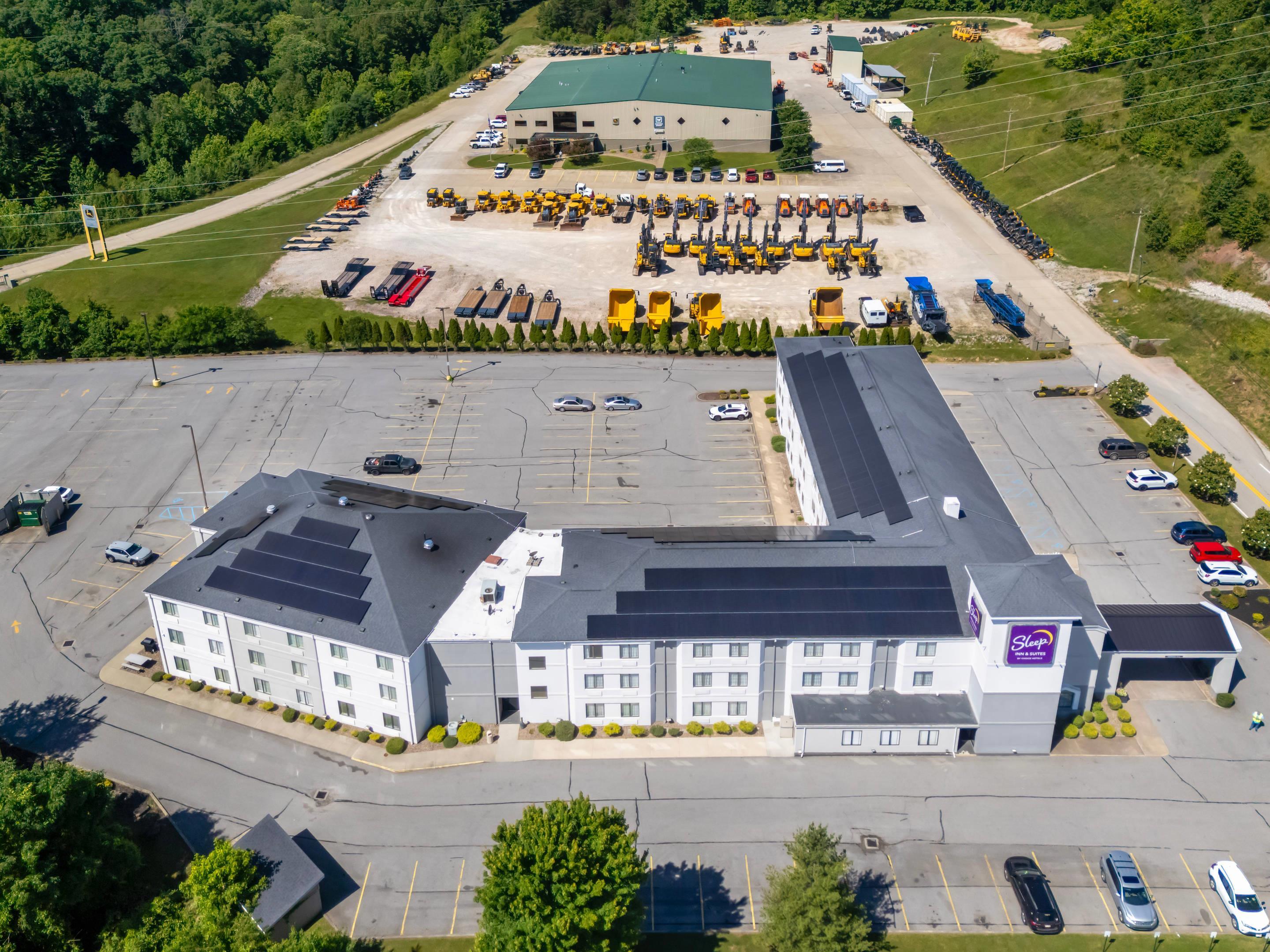 Aerial View | Sleep Inn & Suites Cross Lanes - South Charleston