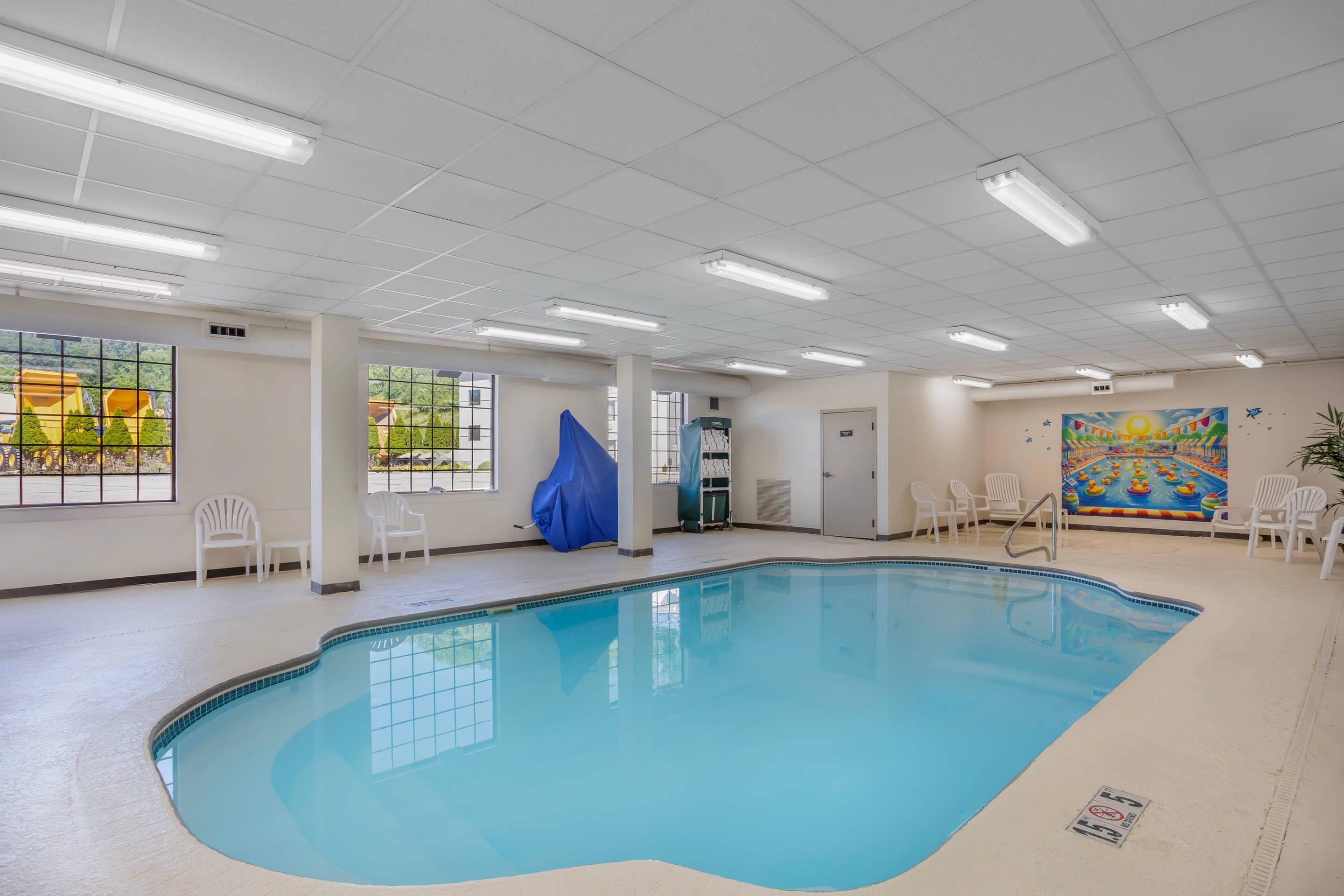 Indoor pool | Sleep Inn & Suites Cross Lanes - South Charleston