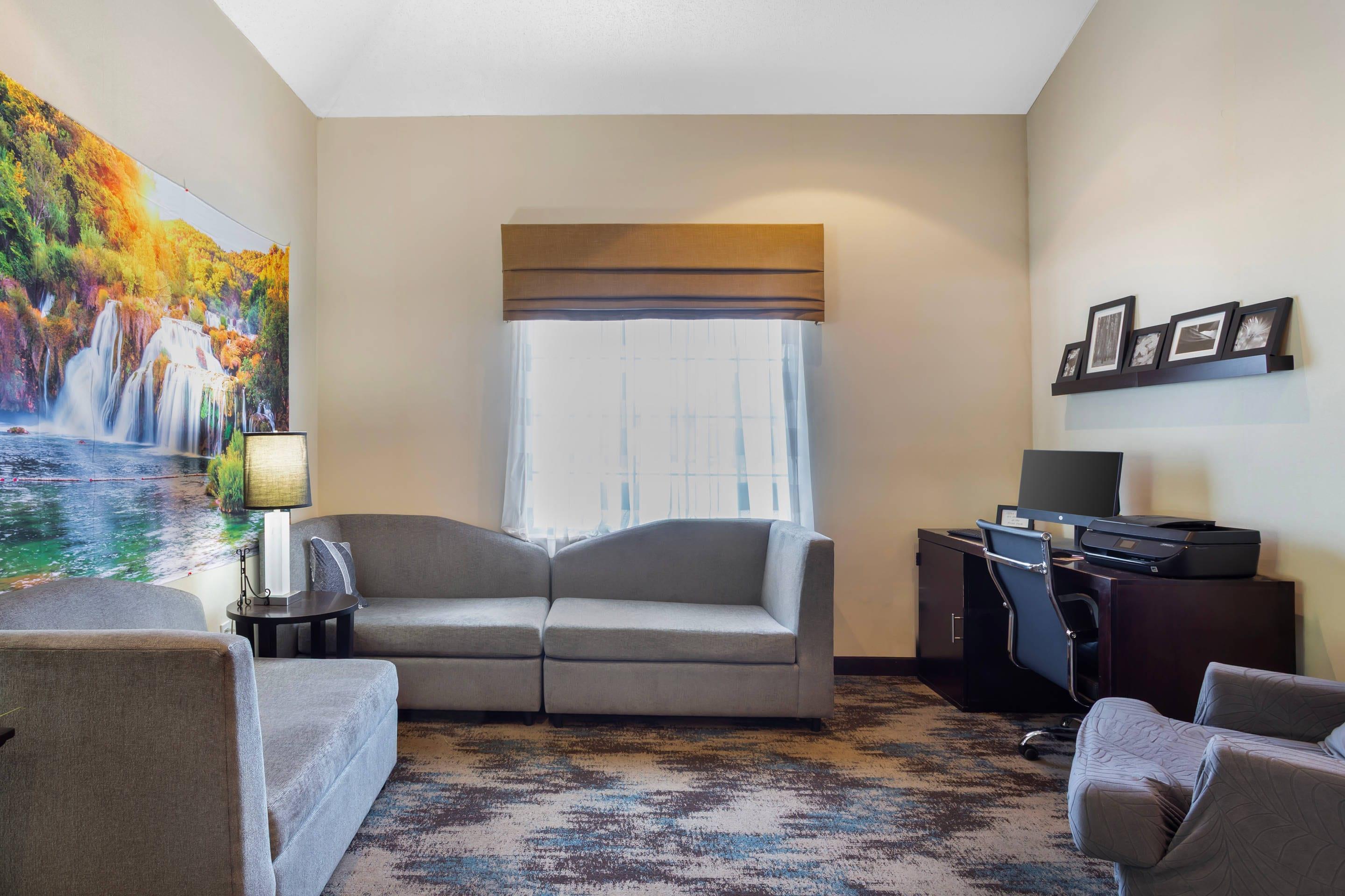 Hotel lobby | Sleep Inn & Suites Cross Lanes - South Charleston