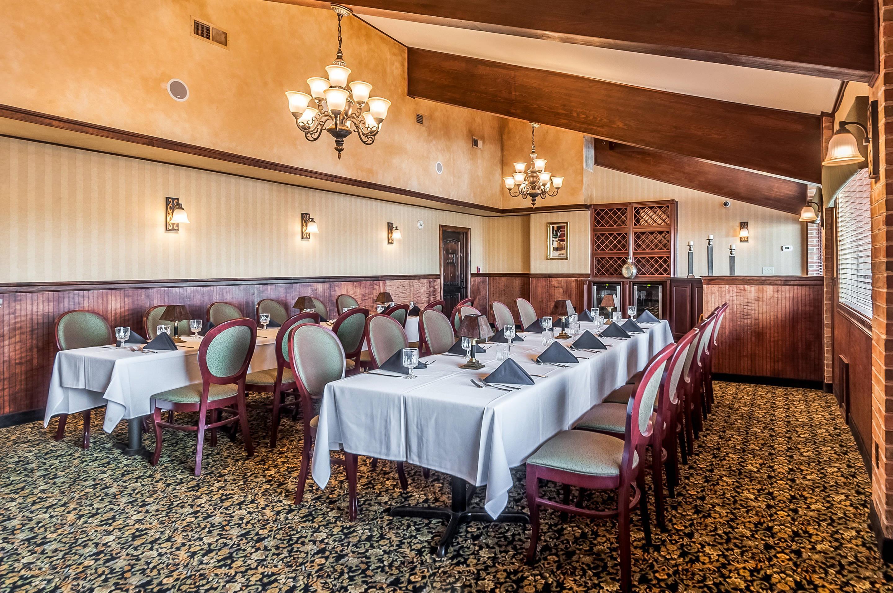 Gourmet private dining room