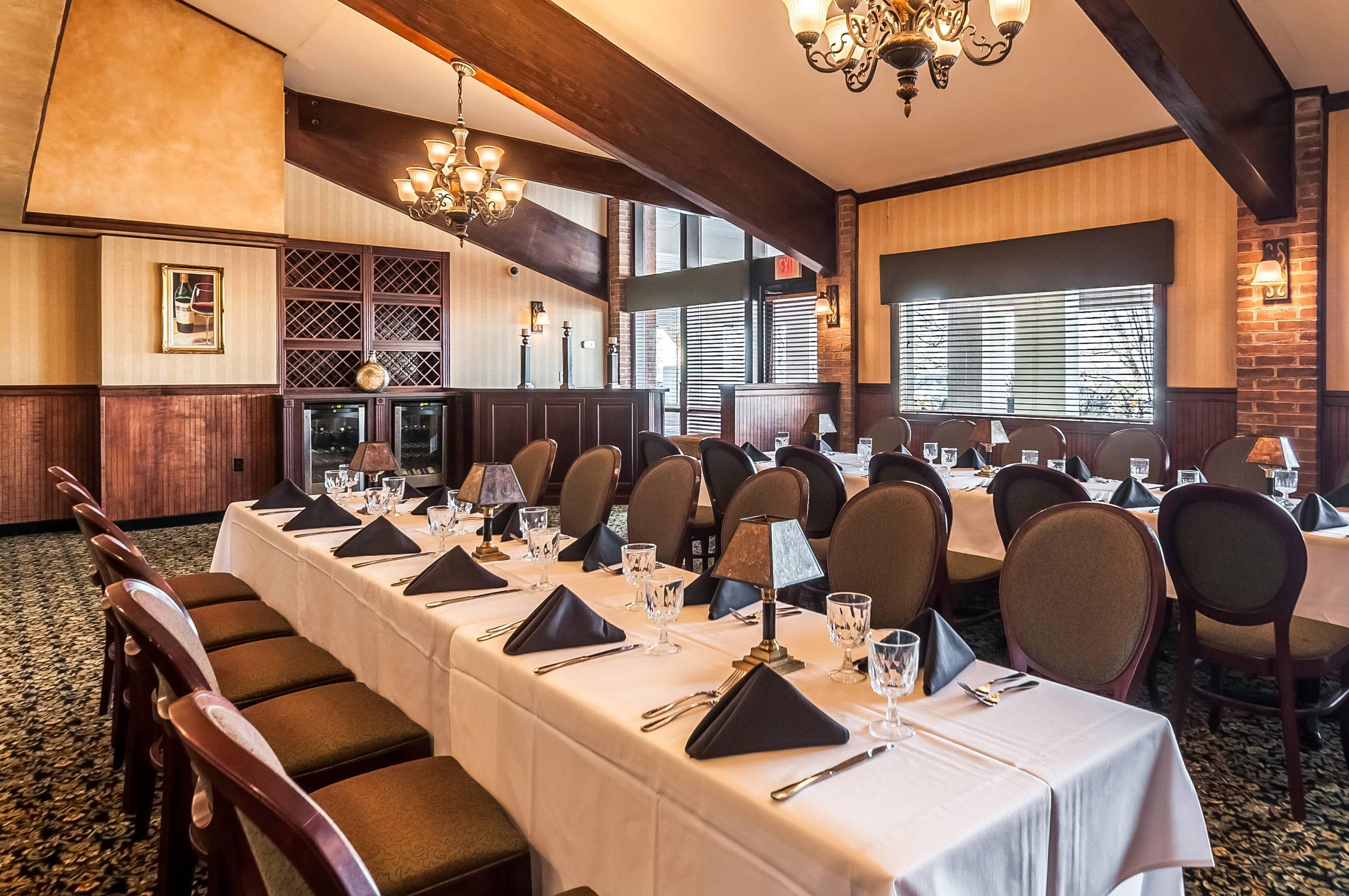 Gourmet private dining room