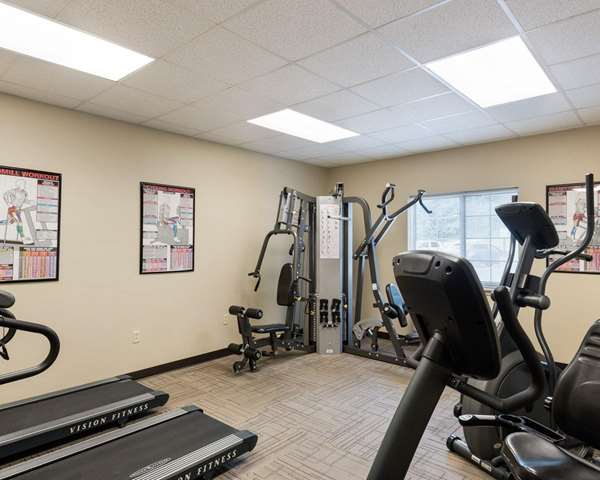 Fitness/ Exercise Room - Suburban Studios Morgantown