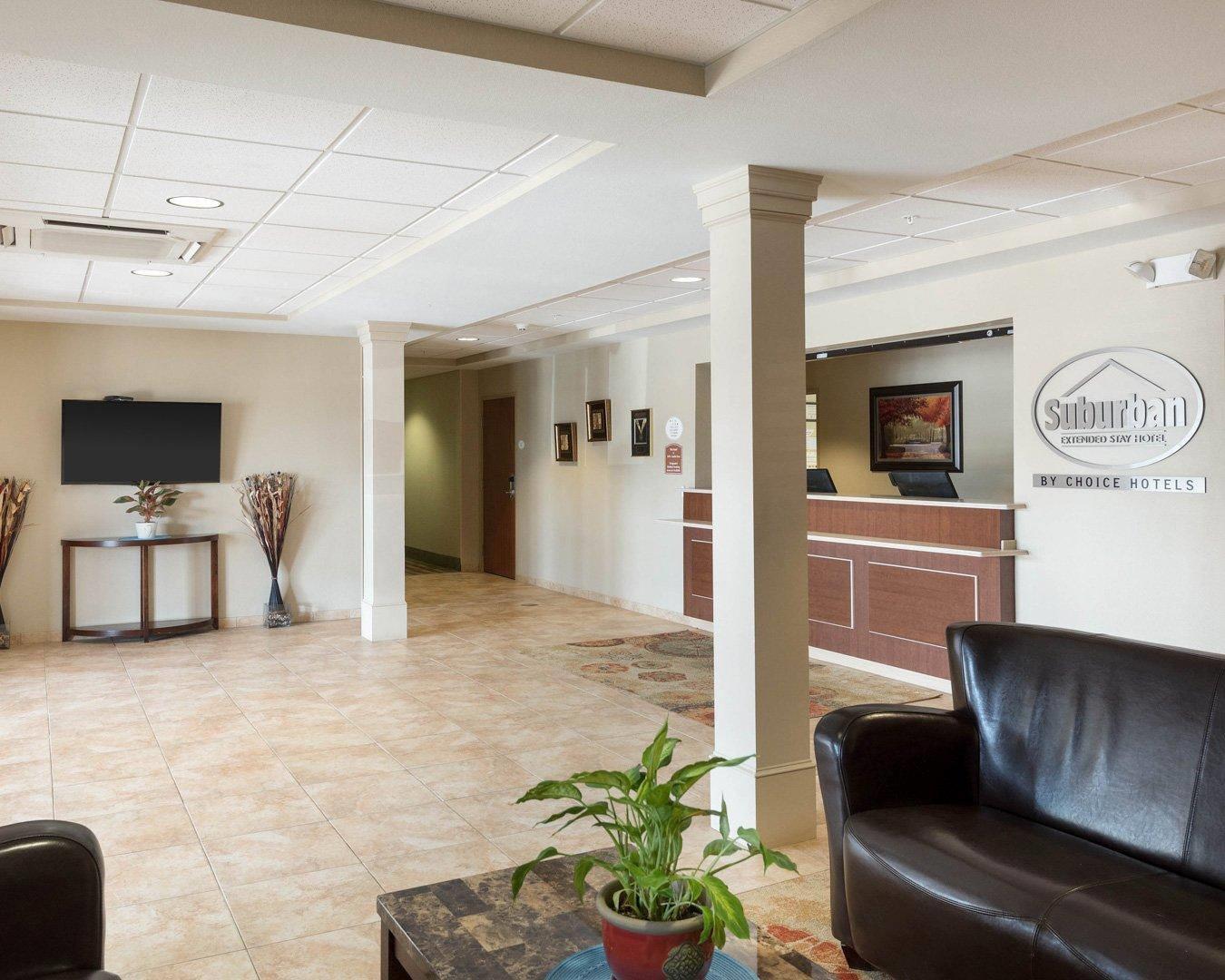 Lobby with sitting area
