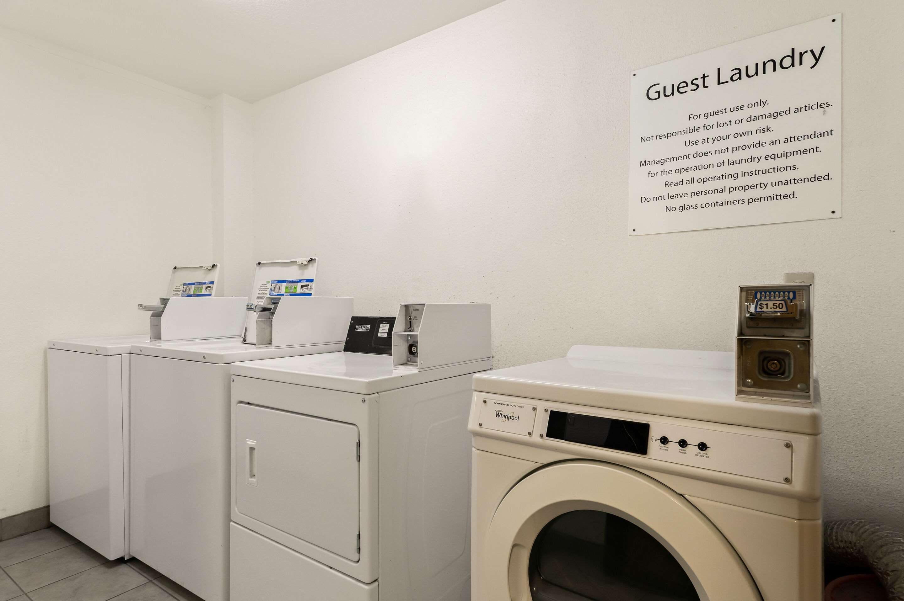 Guest laundry facilities | Quality Inn Cheyenne I-25 South