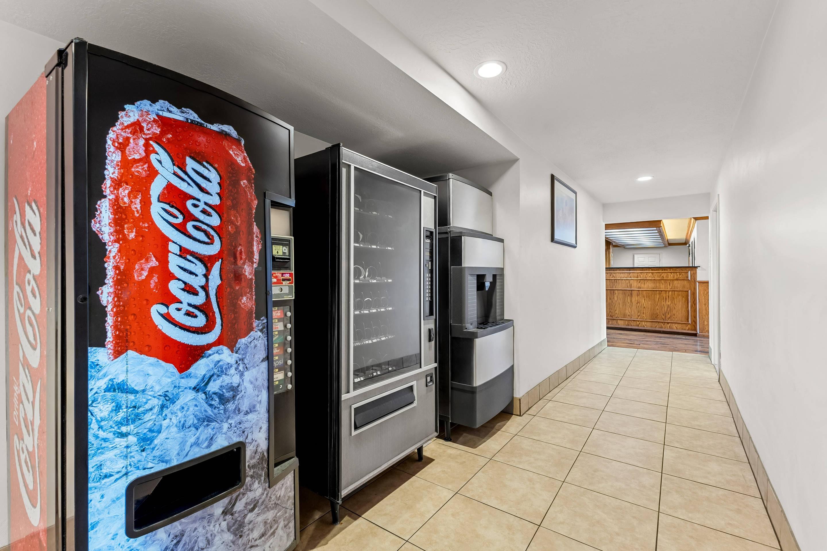 Hotel vending area