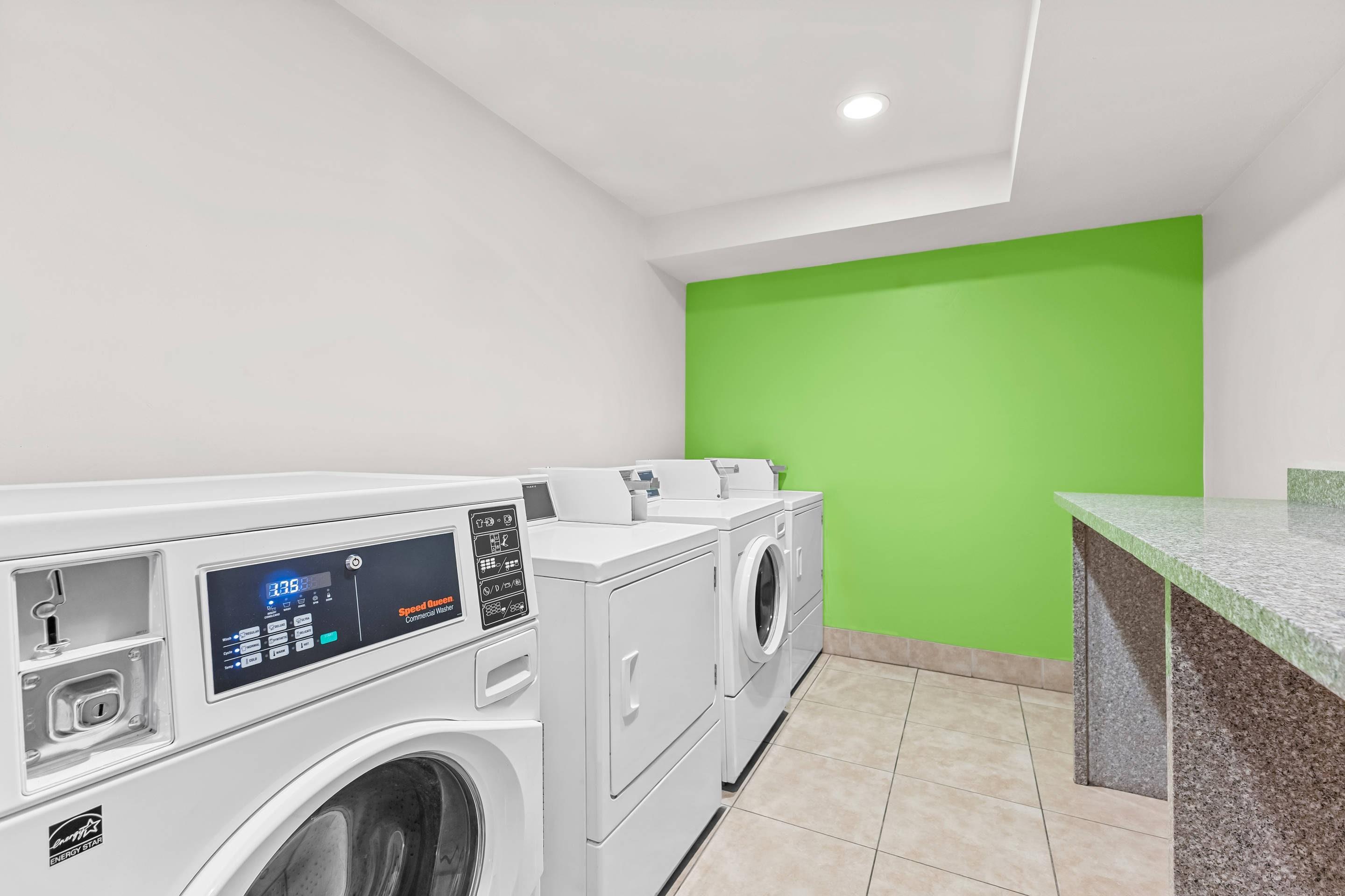 Guest laundry facilities