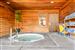 Indoor hot tub