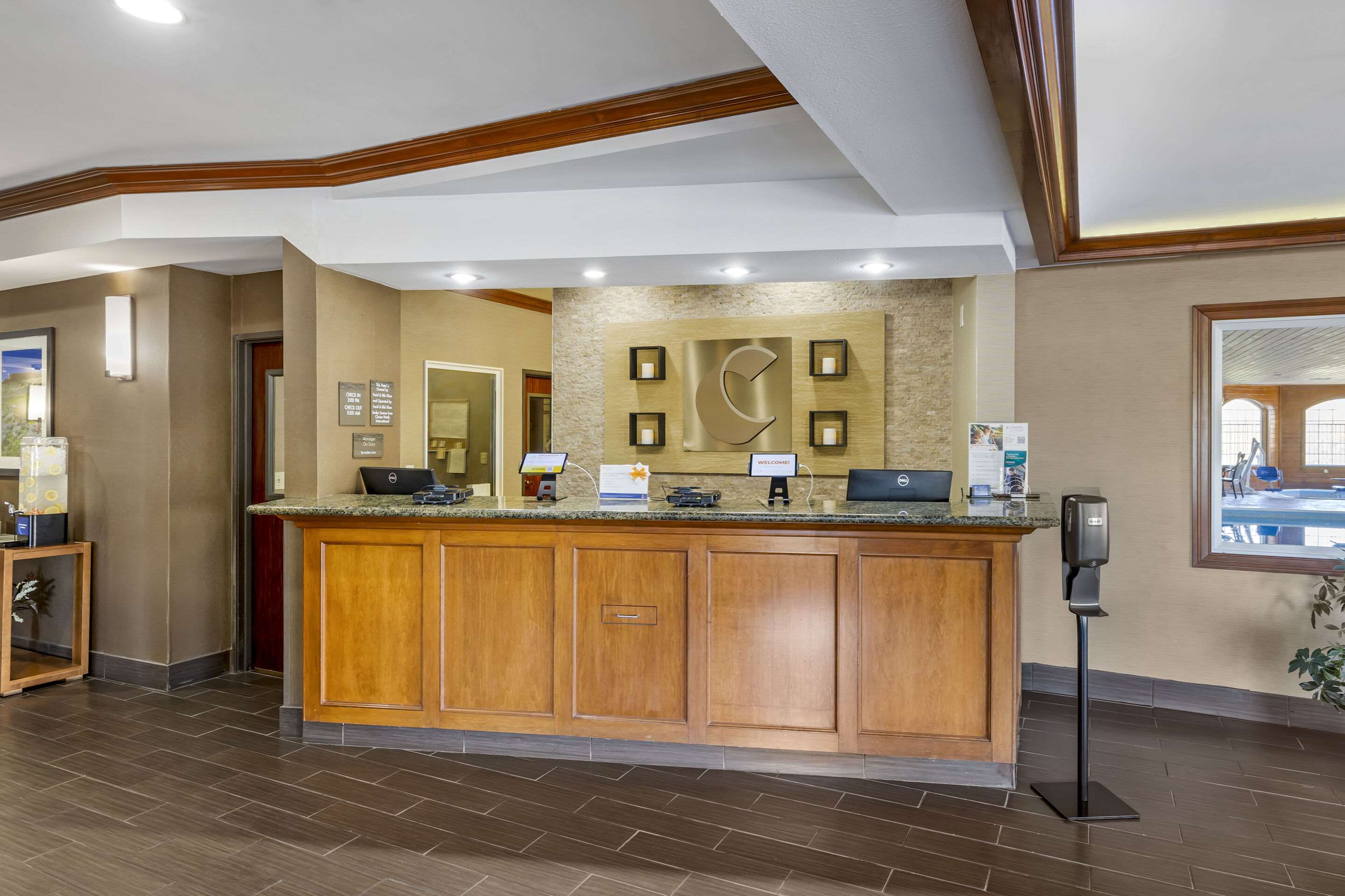 Hotel lobby