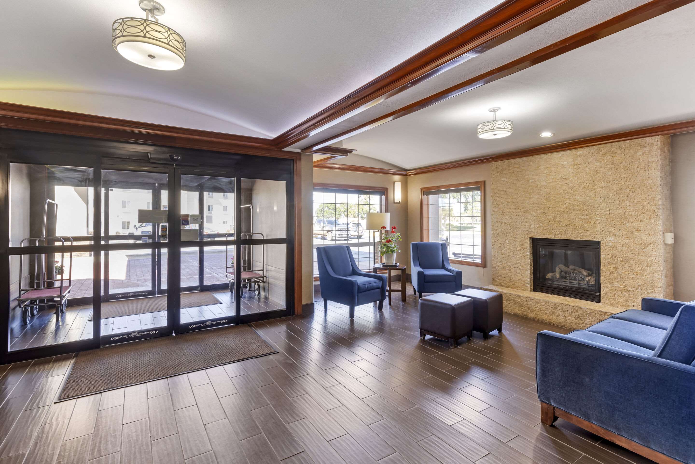 Hotel lobby