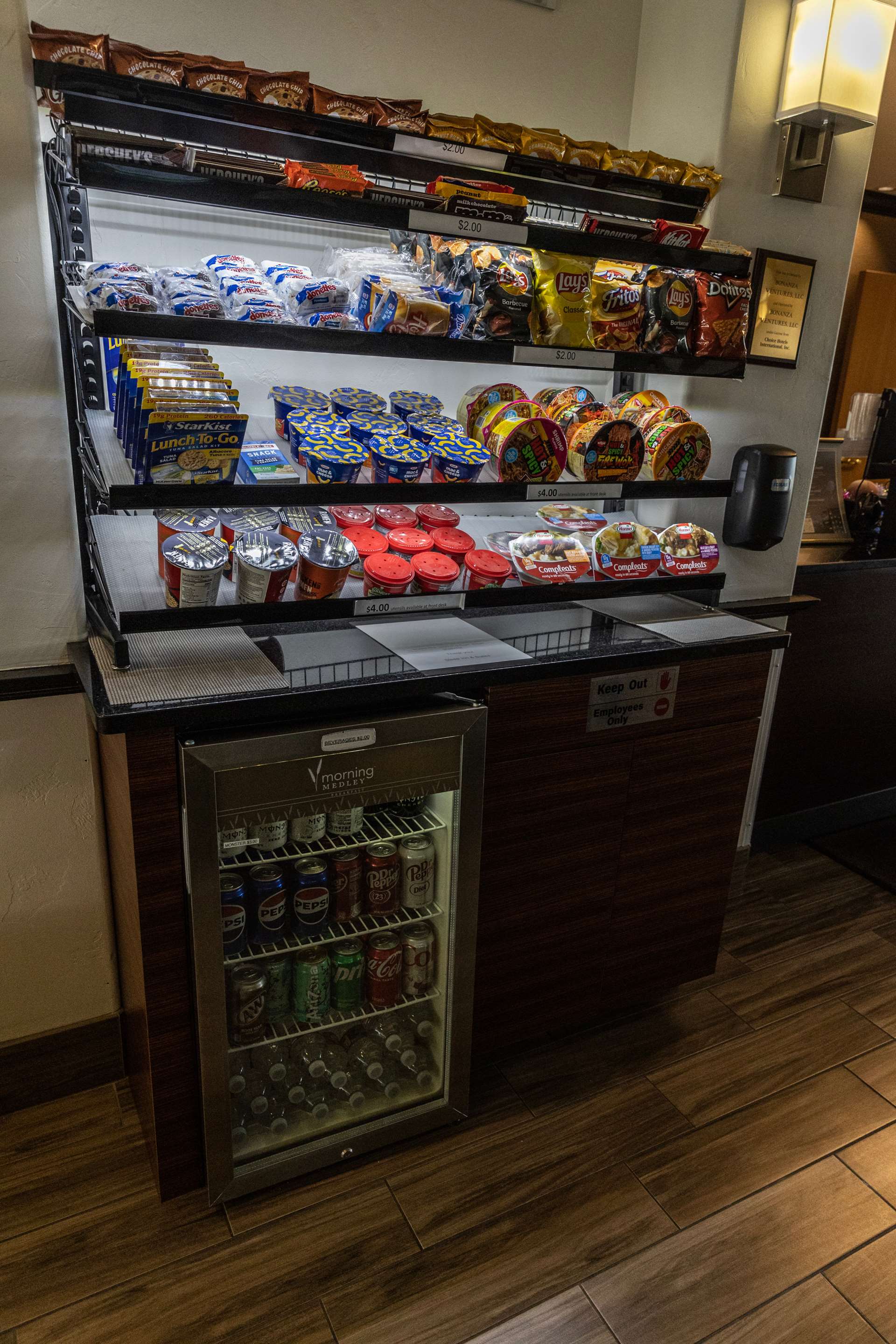 Hotel vending area | Sleep Inn & Suites