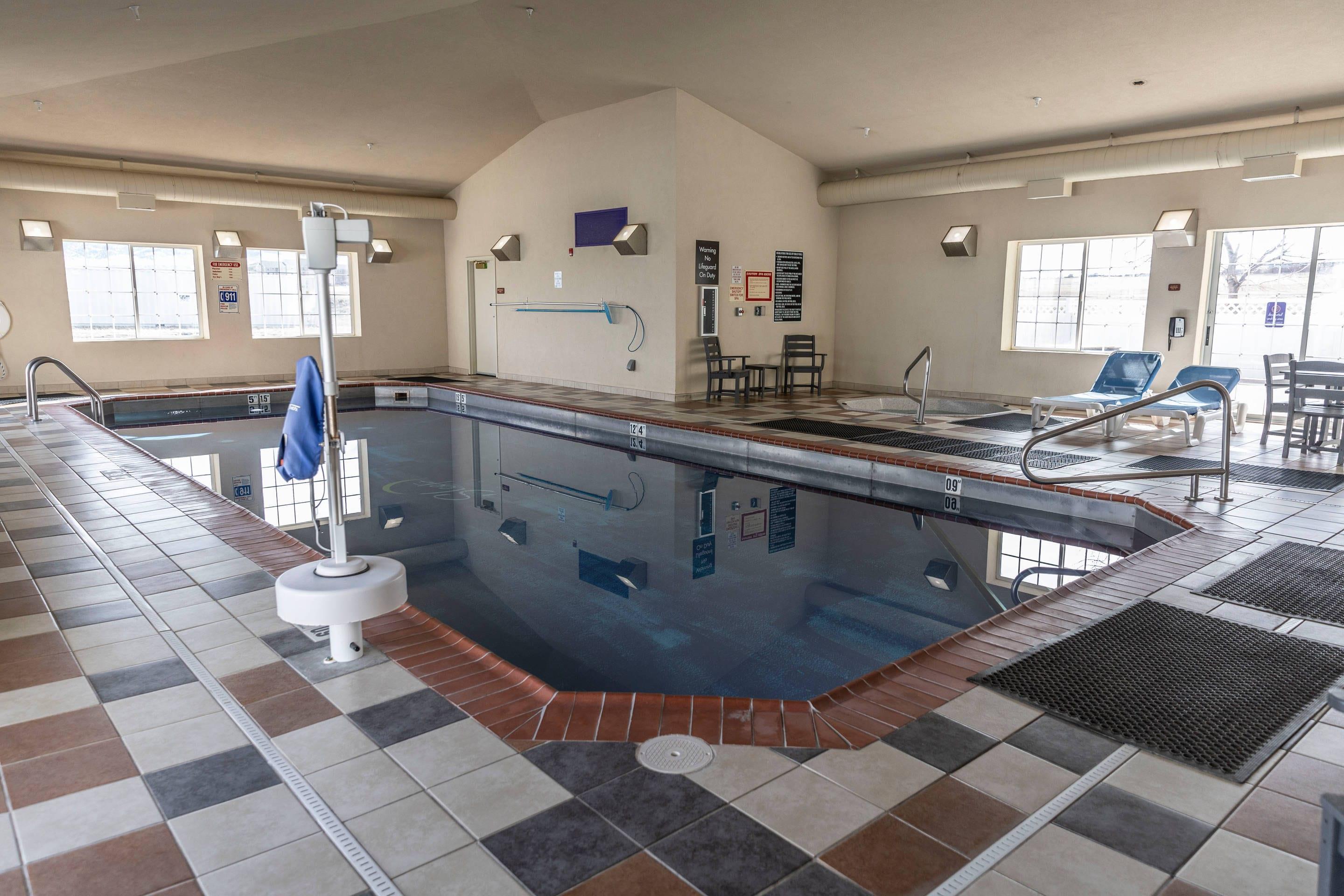 Indoor pool | Sleep Inn & Suites