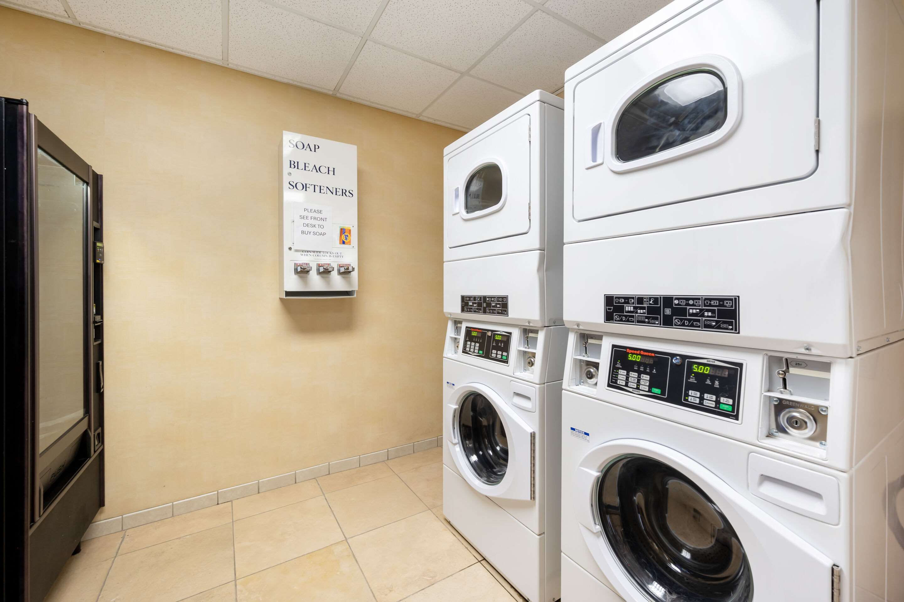 Guest laundry facilities