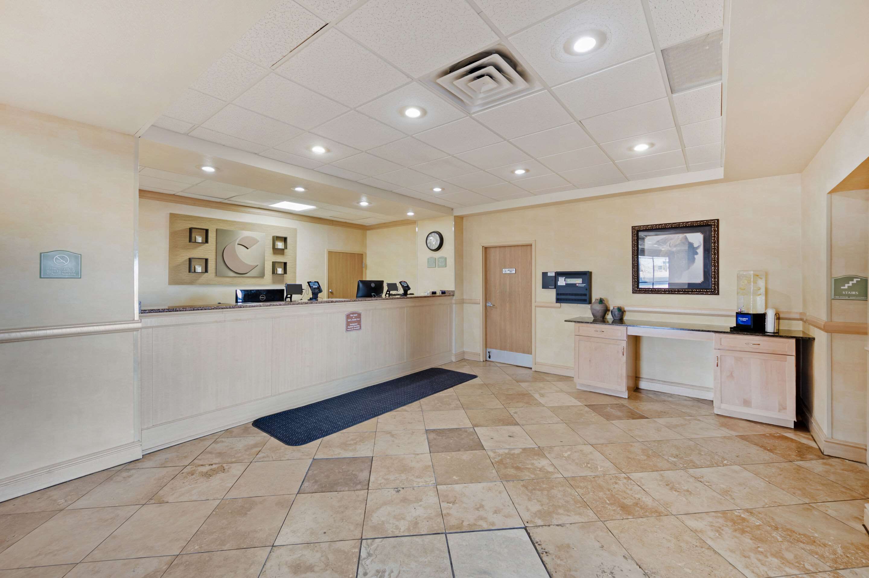 Front desk
