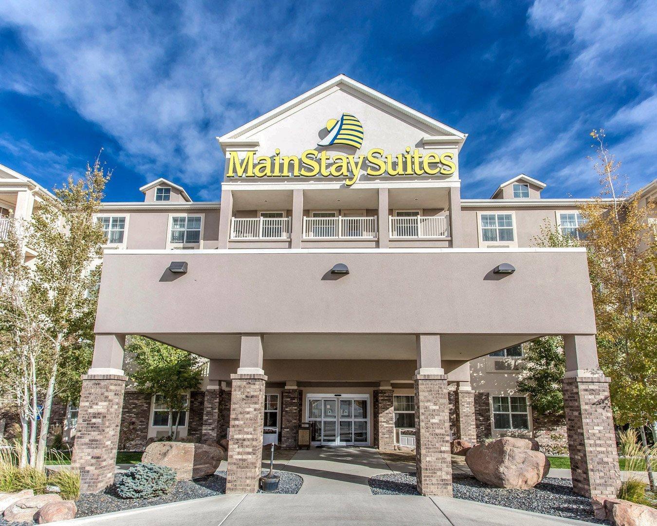 Hotel entrance | MainStay Suites Casper