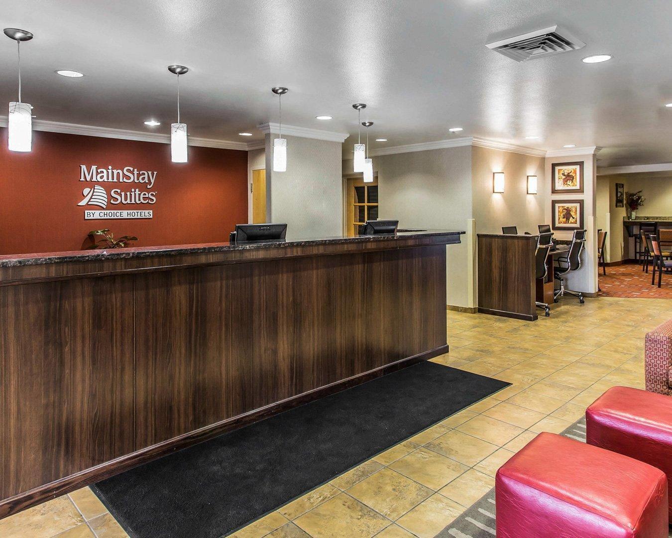 Hotel lobby | MainStay Suites Casper