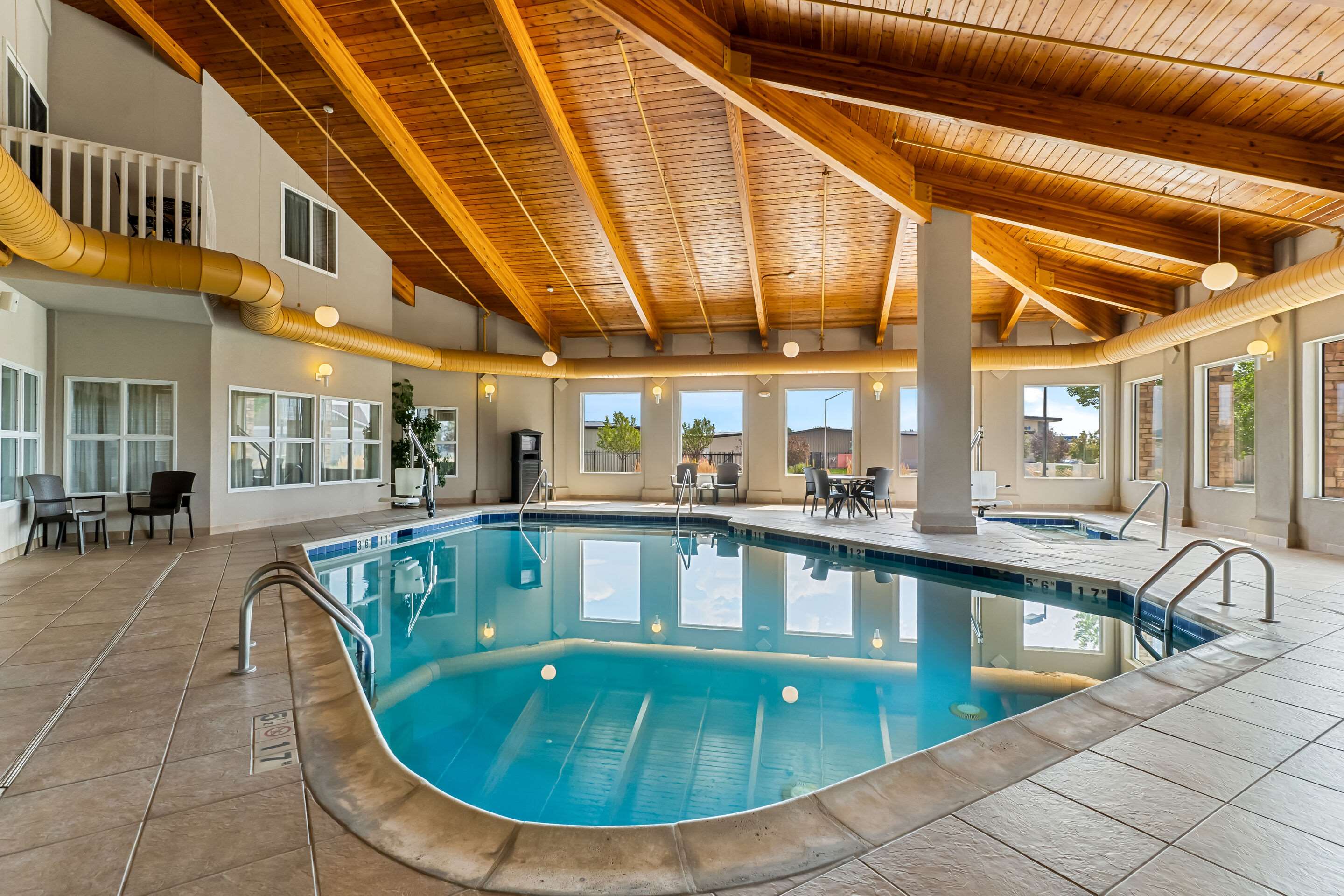 Indoor pool | Comfort Inn & Suites Near University of Wyoming