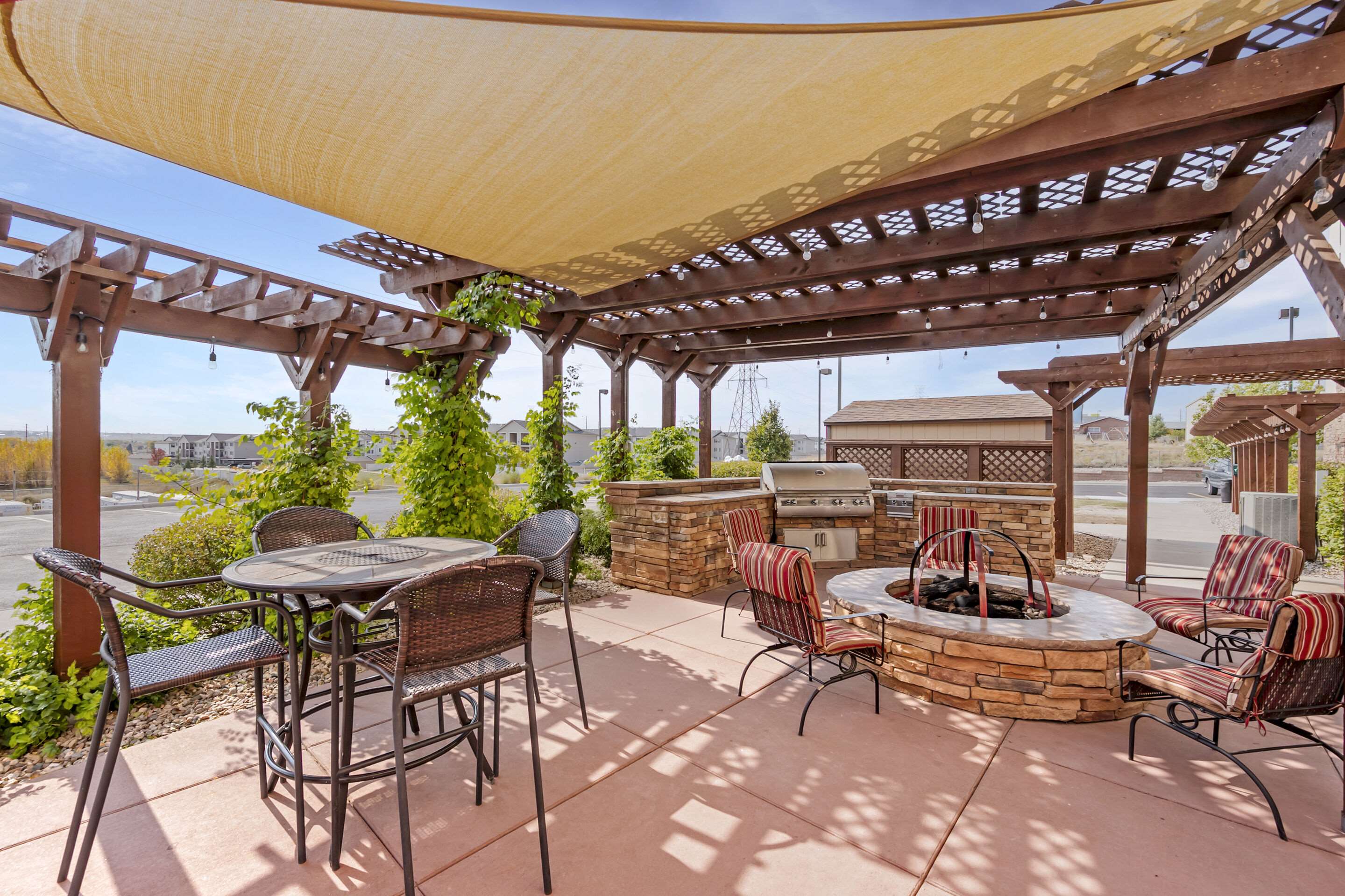 Barbecue area | Comfort Inn & Suites