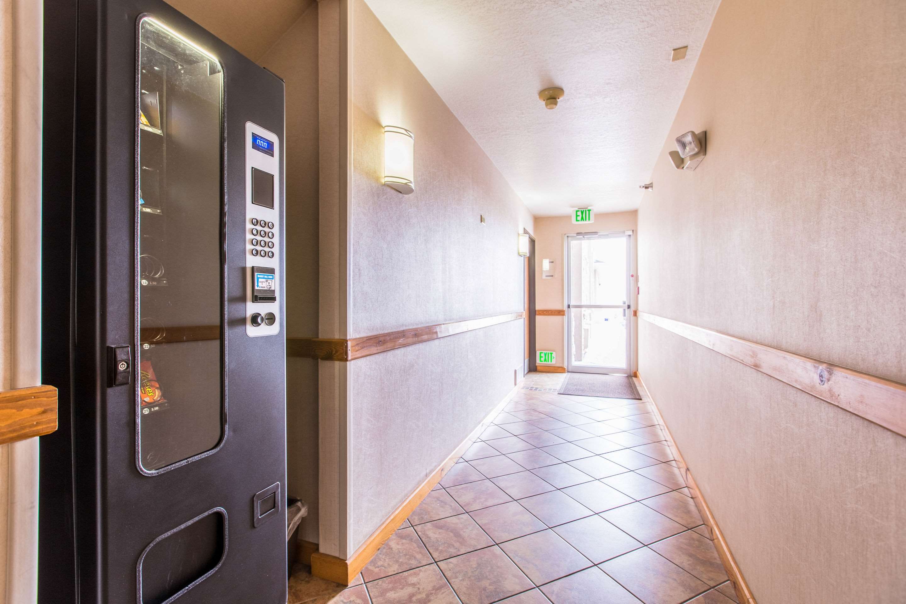 Hotel vending area