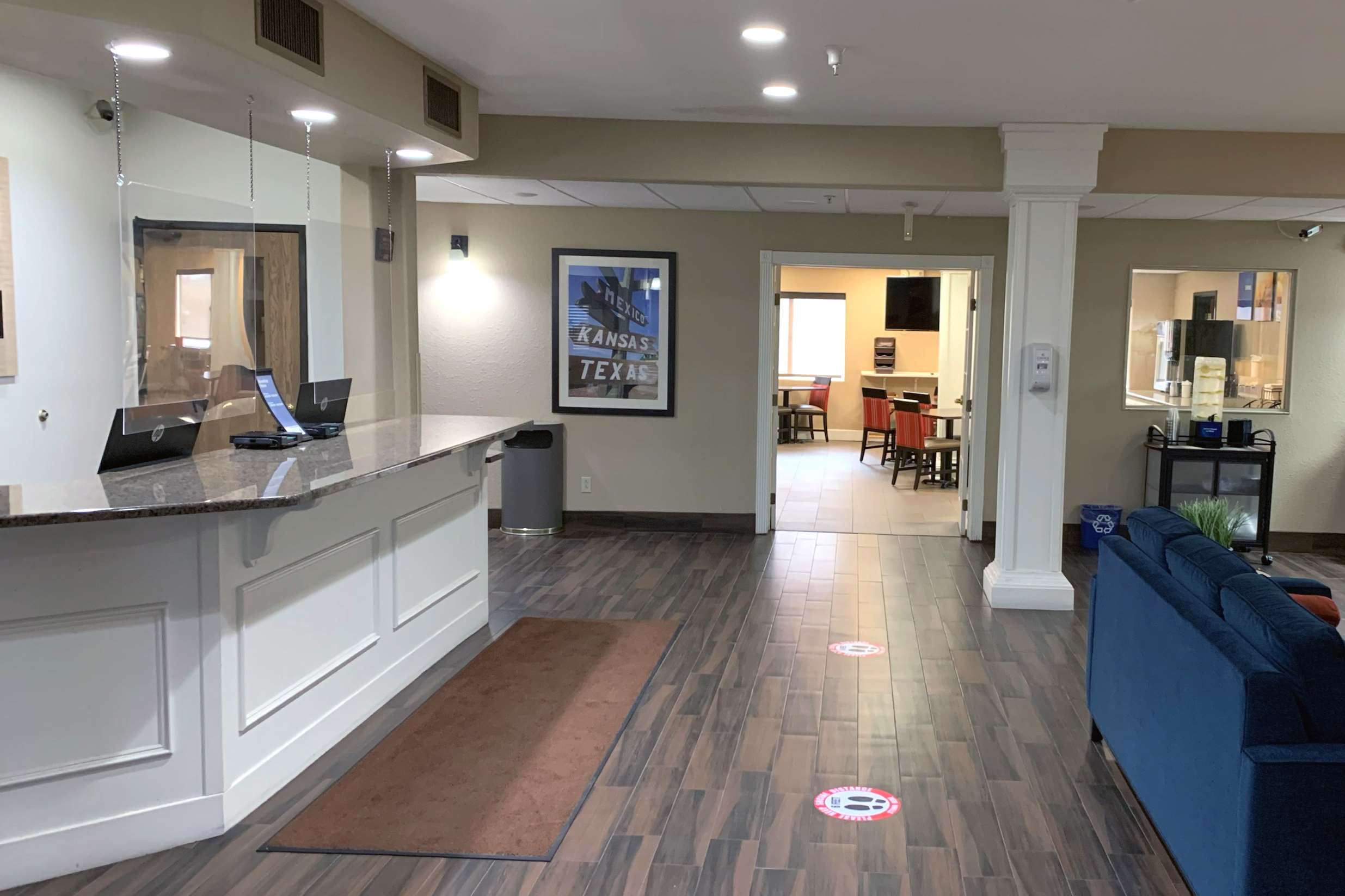 Front desk