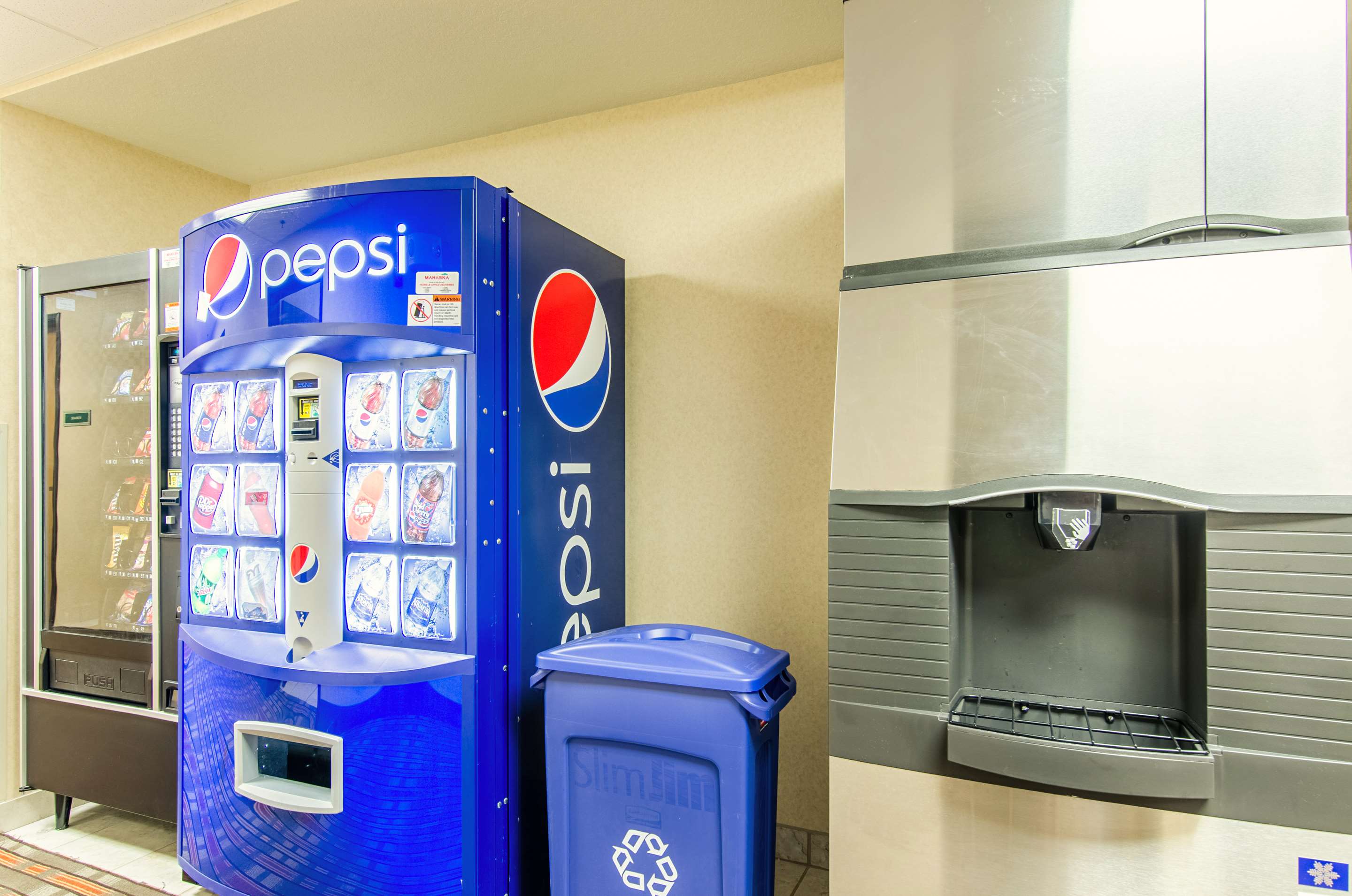 Hotel vending area