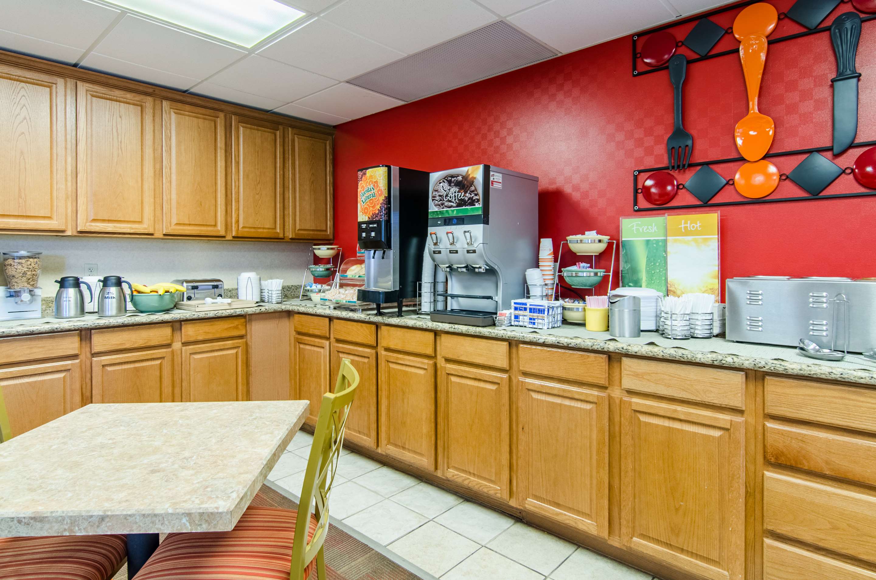 Breakfast counter