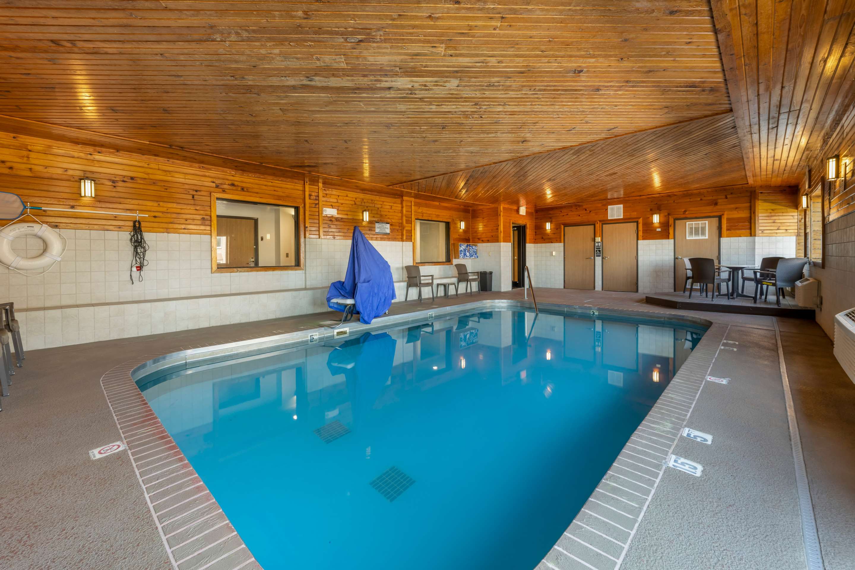 Indoor pool | Sleep Inn & Suites Hays I-70
