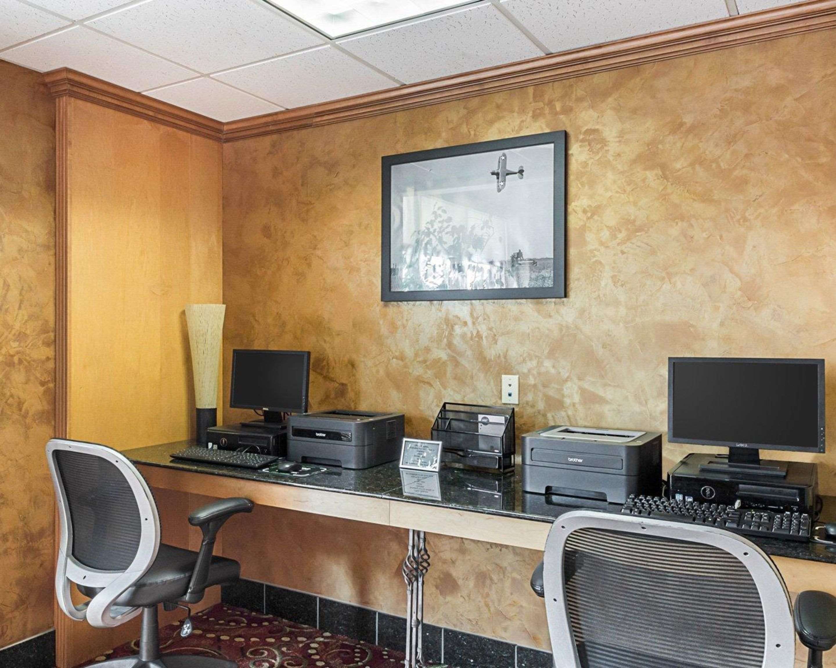 Business center with high-speed Internet access