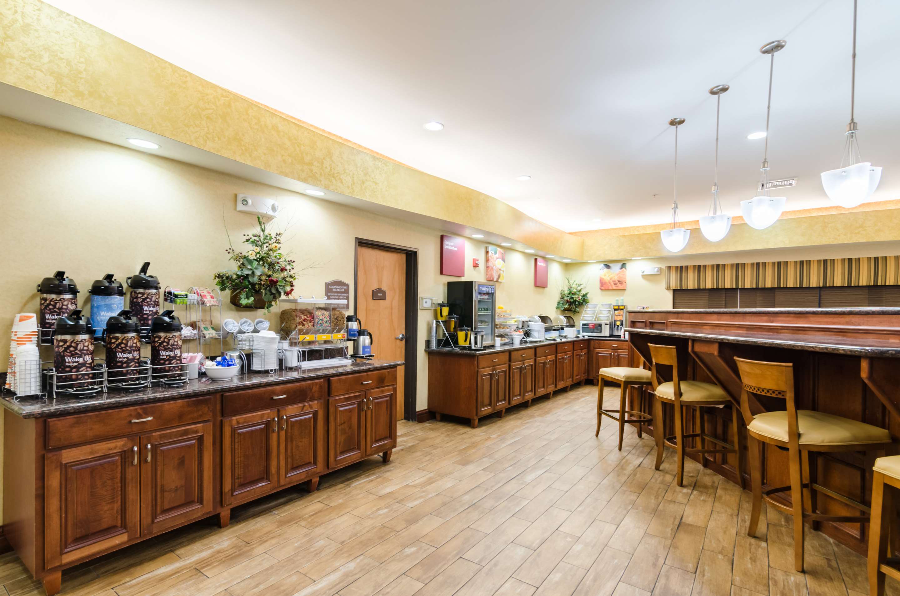 Breakfast area