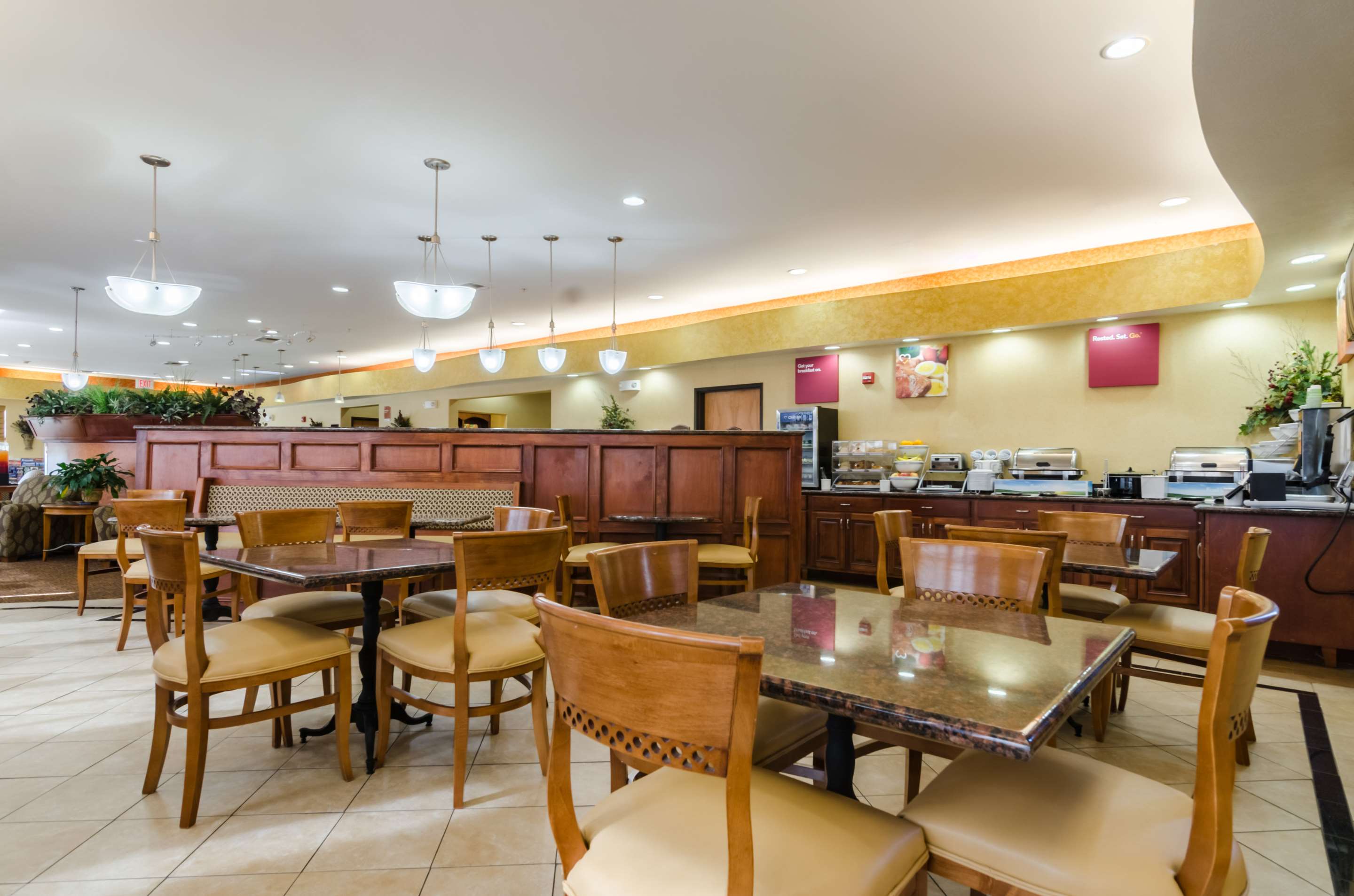 Breakfast area