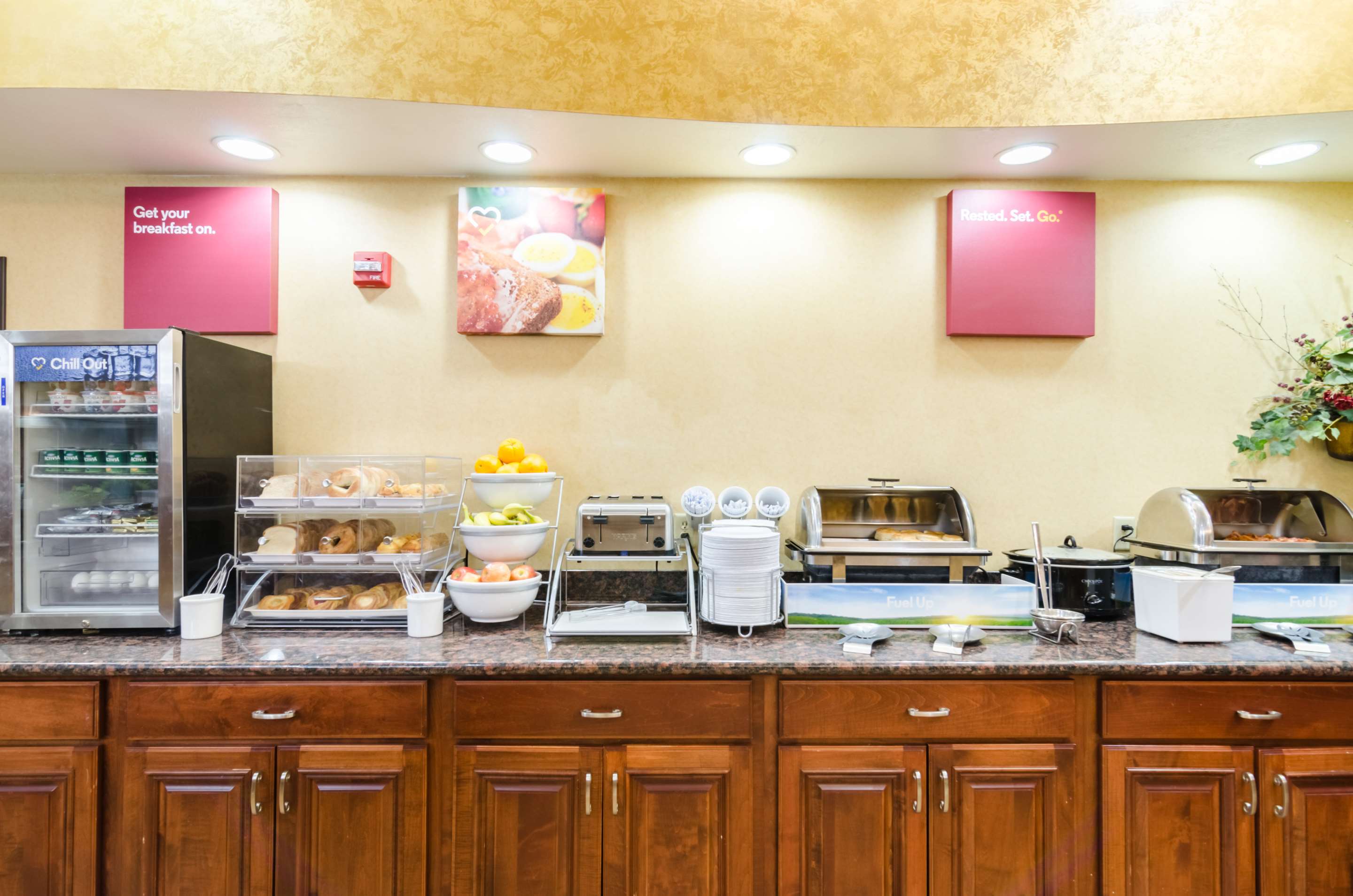 Breakfast area