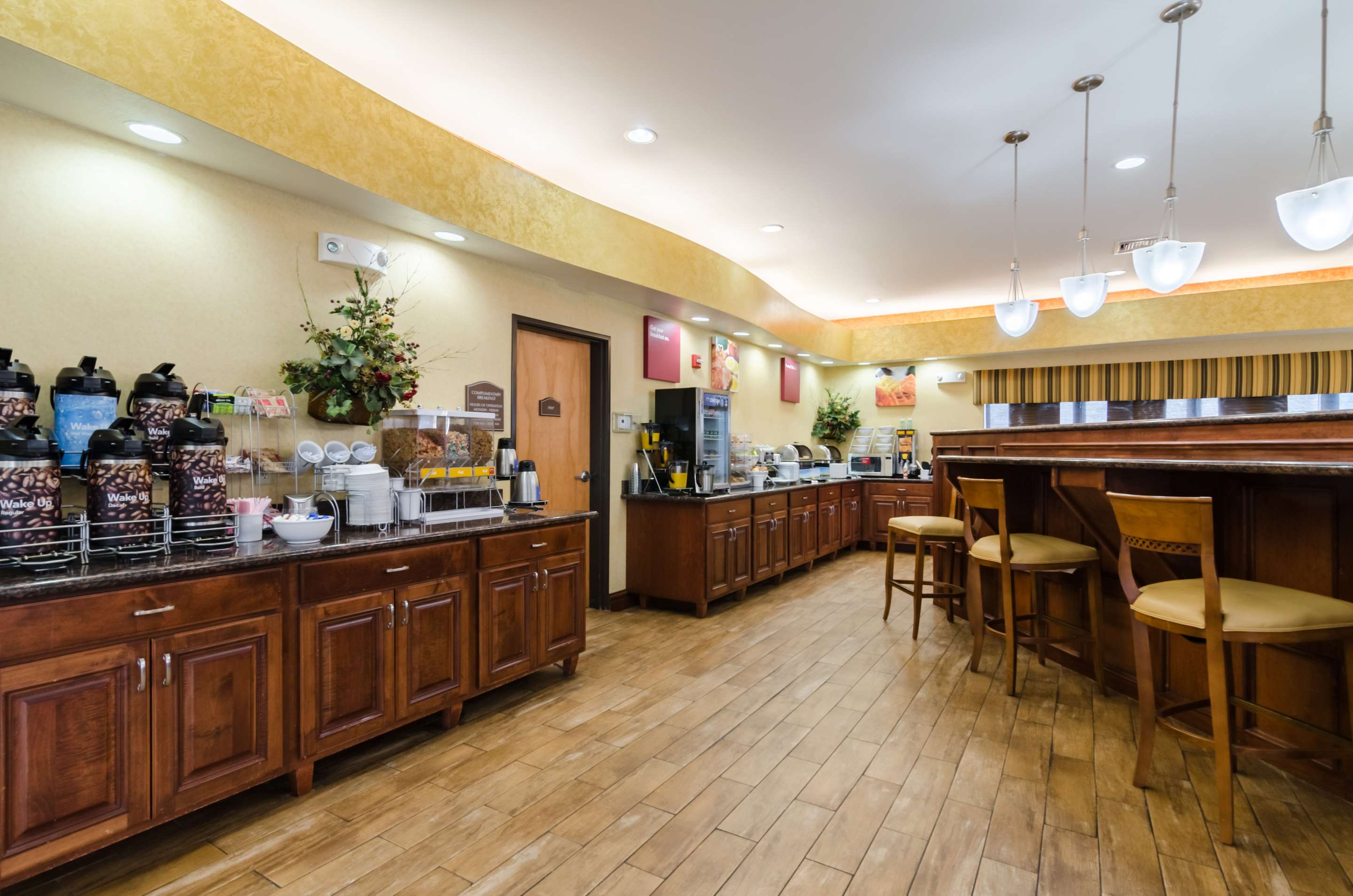Breakfast area
