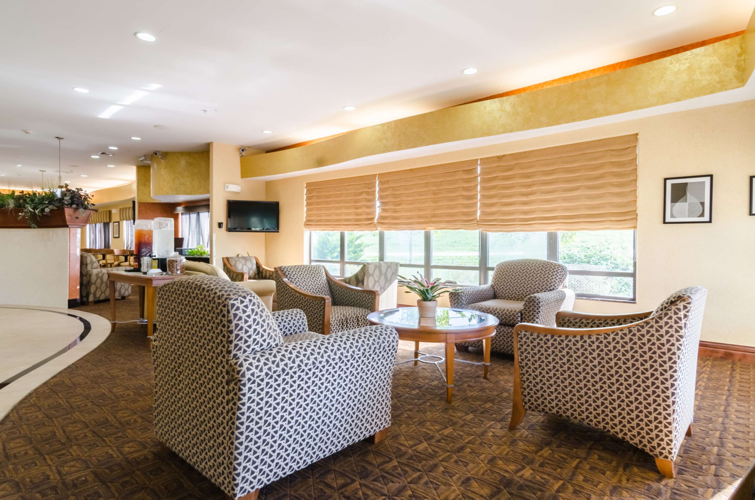 Hotel lobby