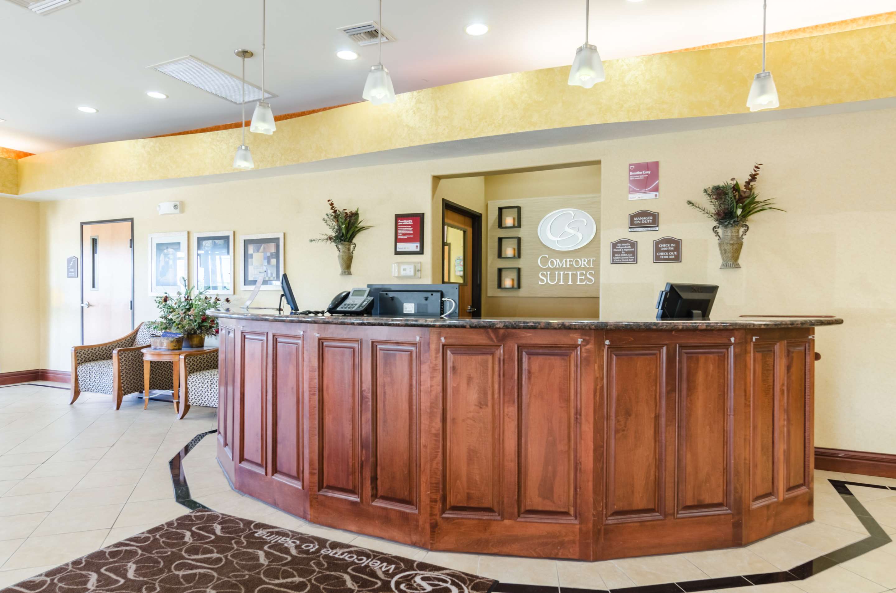 Hotel lobby